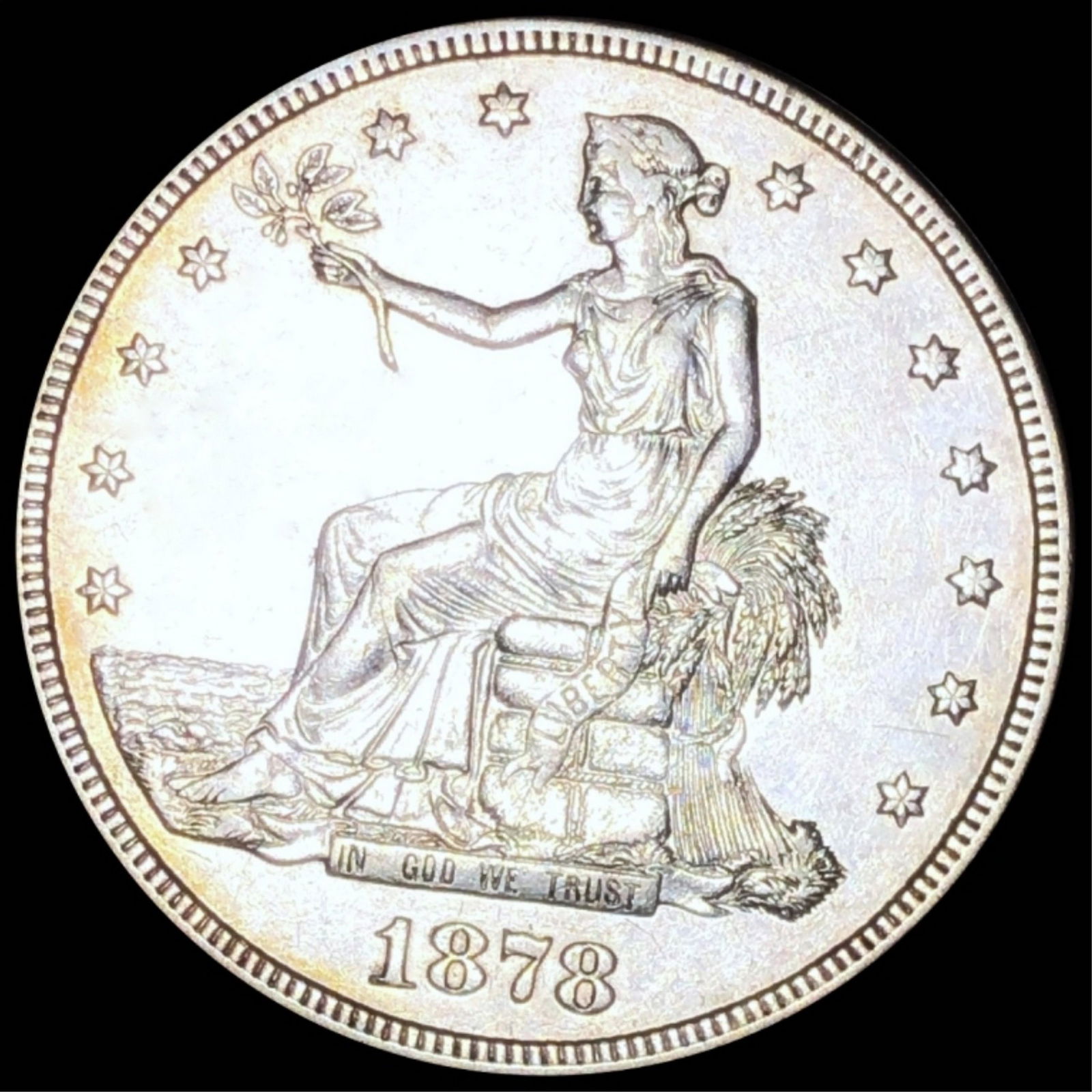 1878-S Silver Trade Dollar UNCIRCULATED (1 of 2)