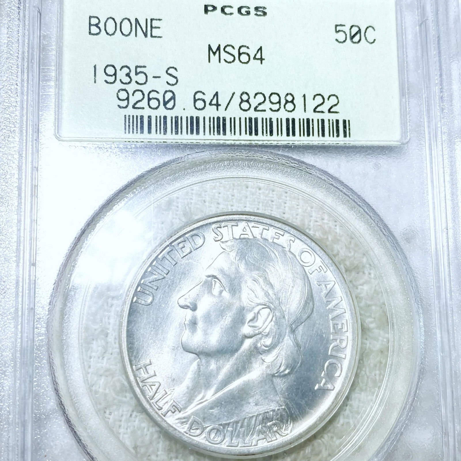 1935-S Boone Half Dollar PCGS - MS64 (1 of 2)