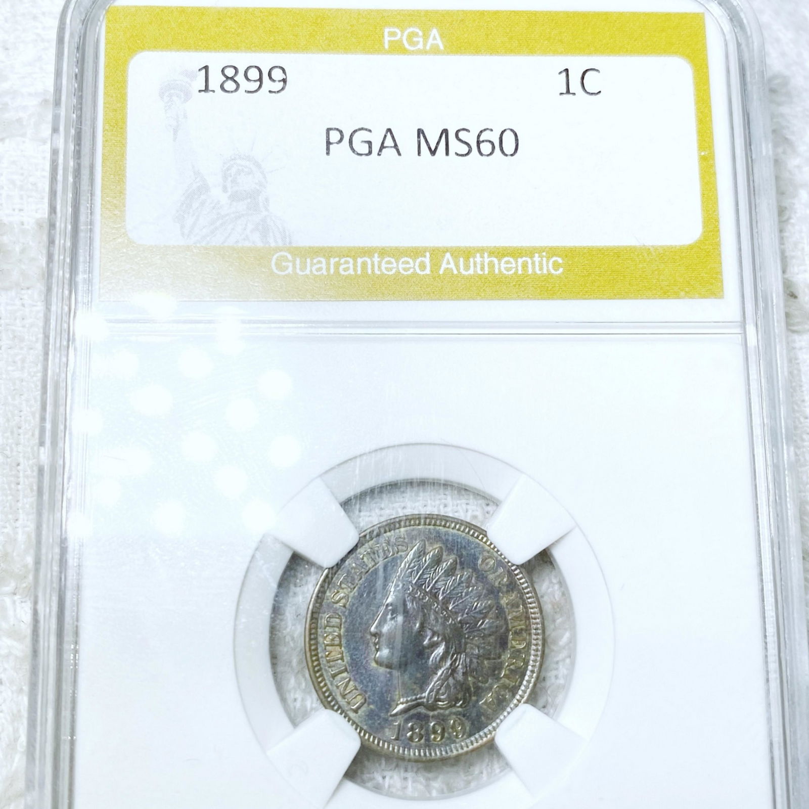 1899 Indian Head Penny PGA - MS60 (1 of 2)