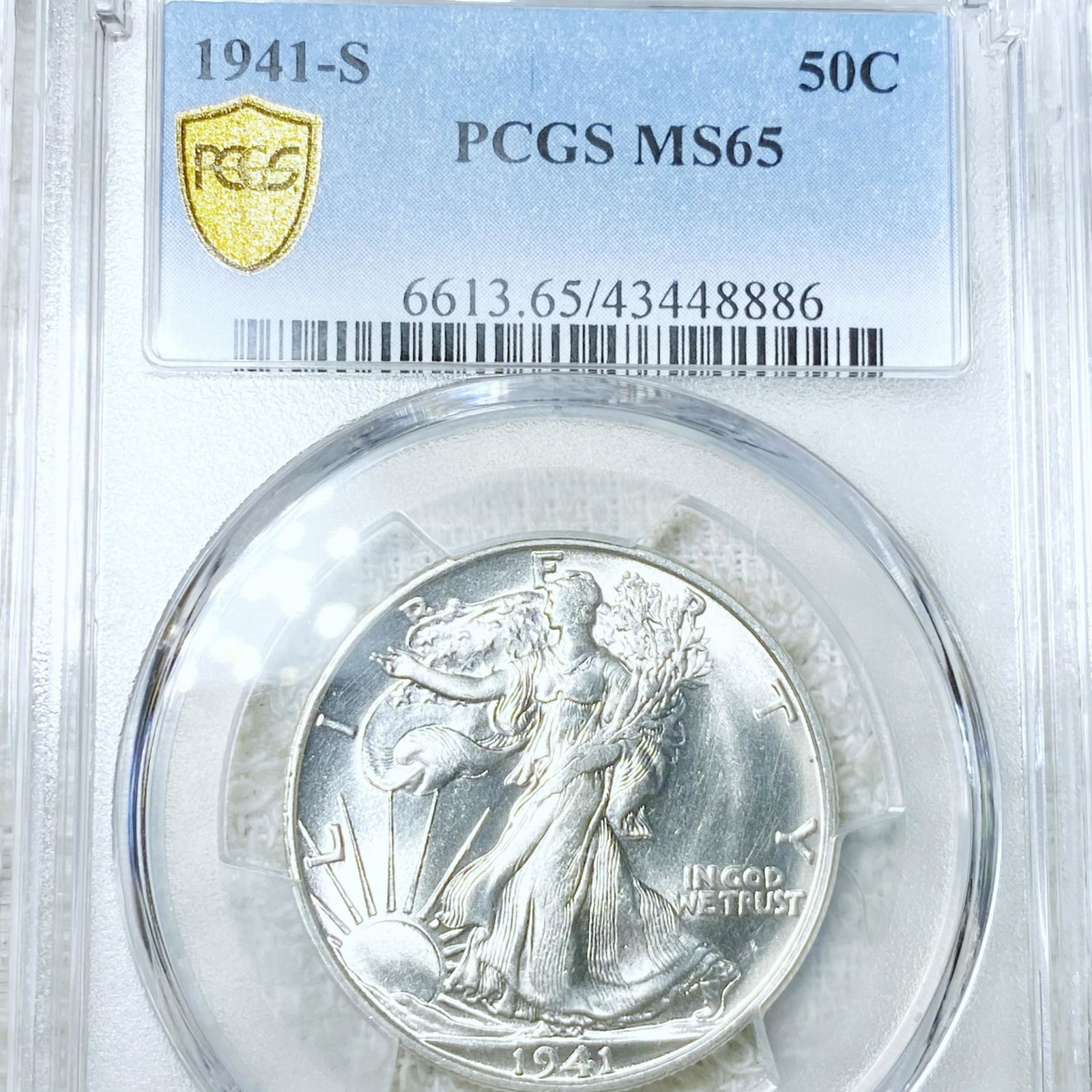 1941-S Walking Half Dollar PCGS - MS65 (1 of 2)