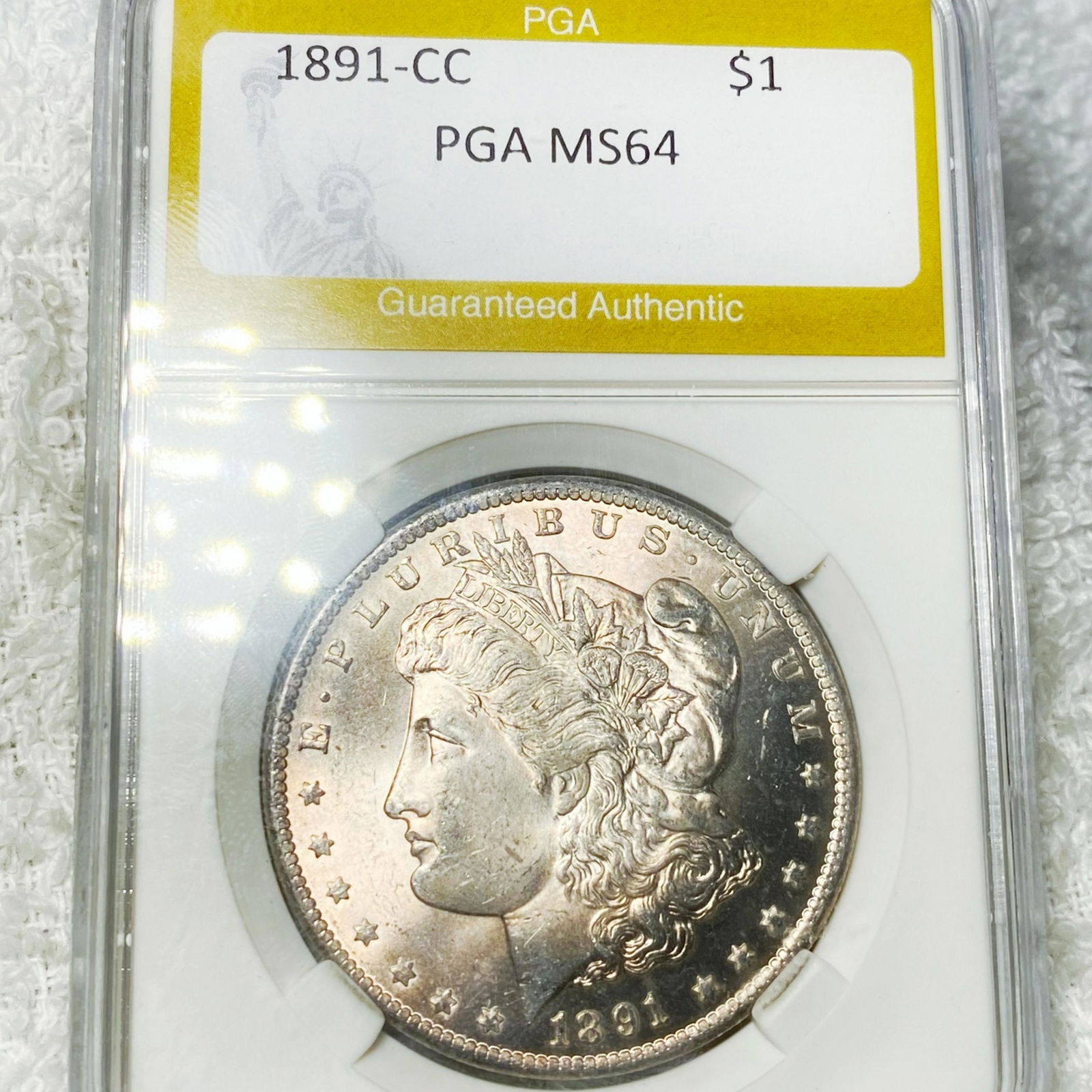 1891-CC Morgan Silver Dollar PGA - MS64 (1 of 2)