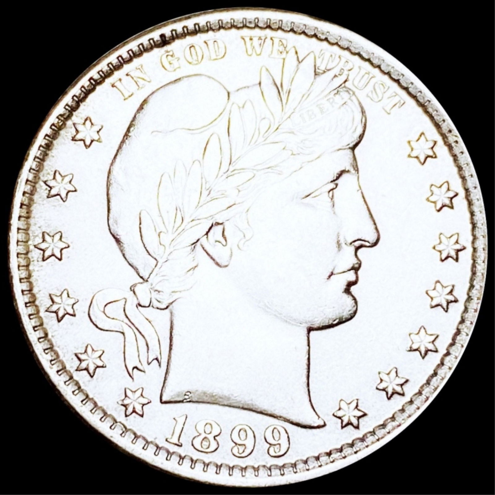 1899 Barber Silver Quarter UNCIRCULATED (1 of 2)