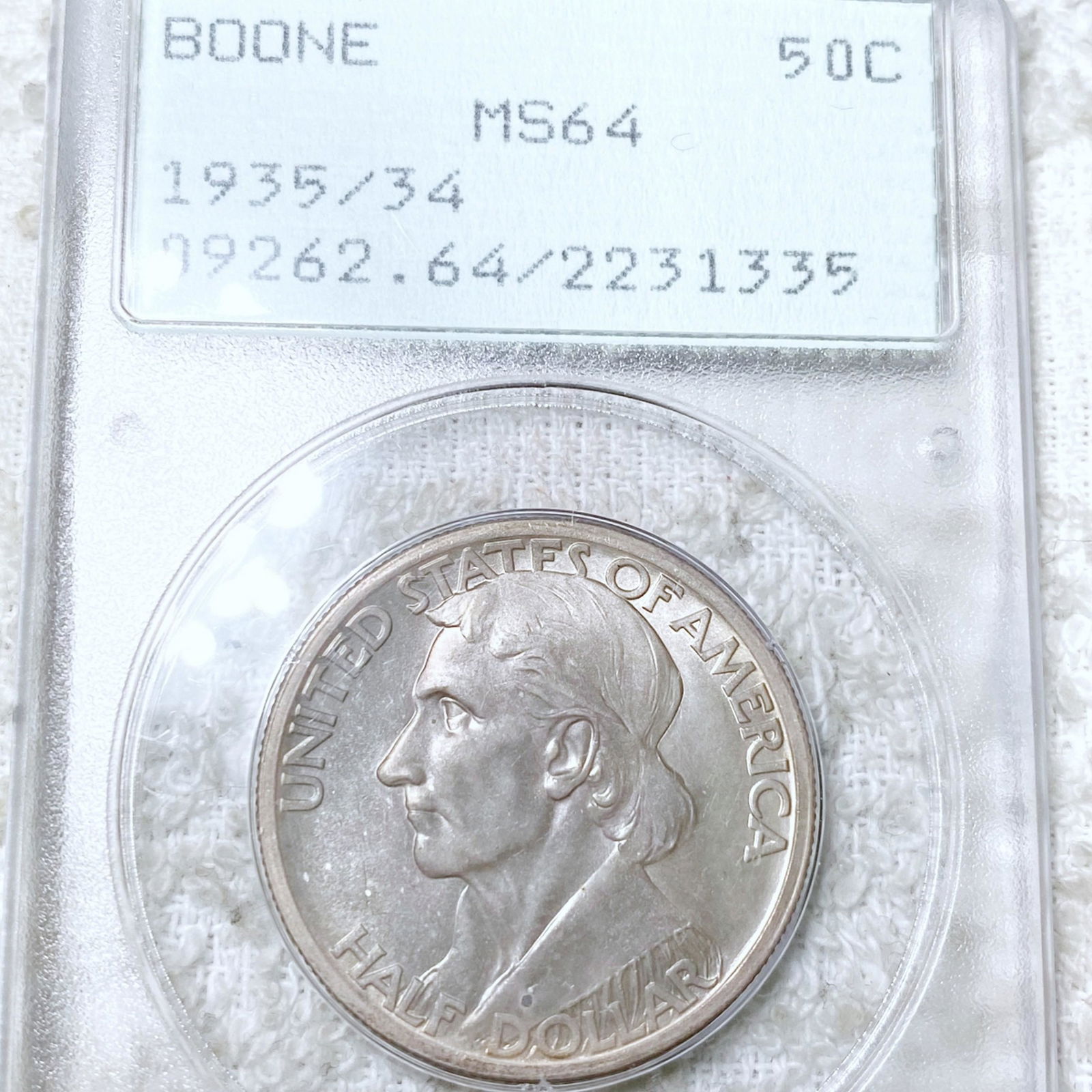 1935/34 Boone Half Dollar PCGS - MS64 (1 of 2)