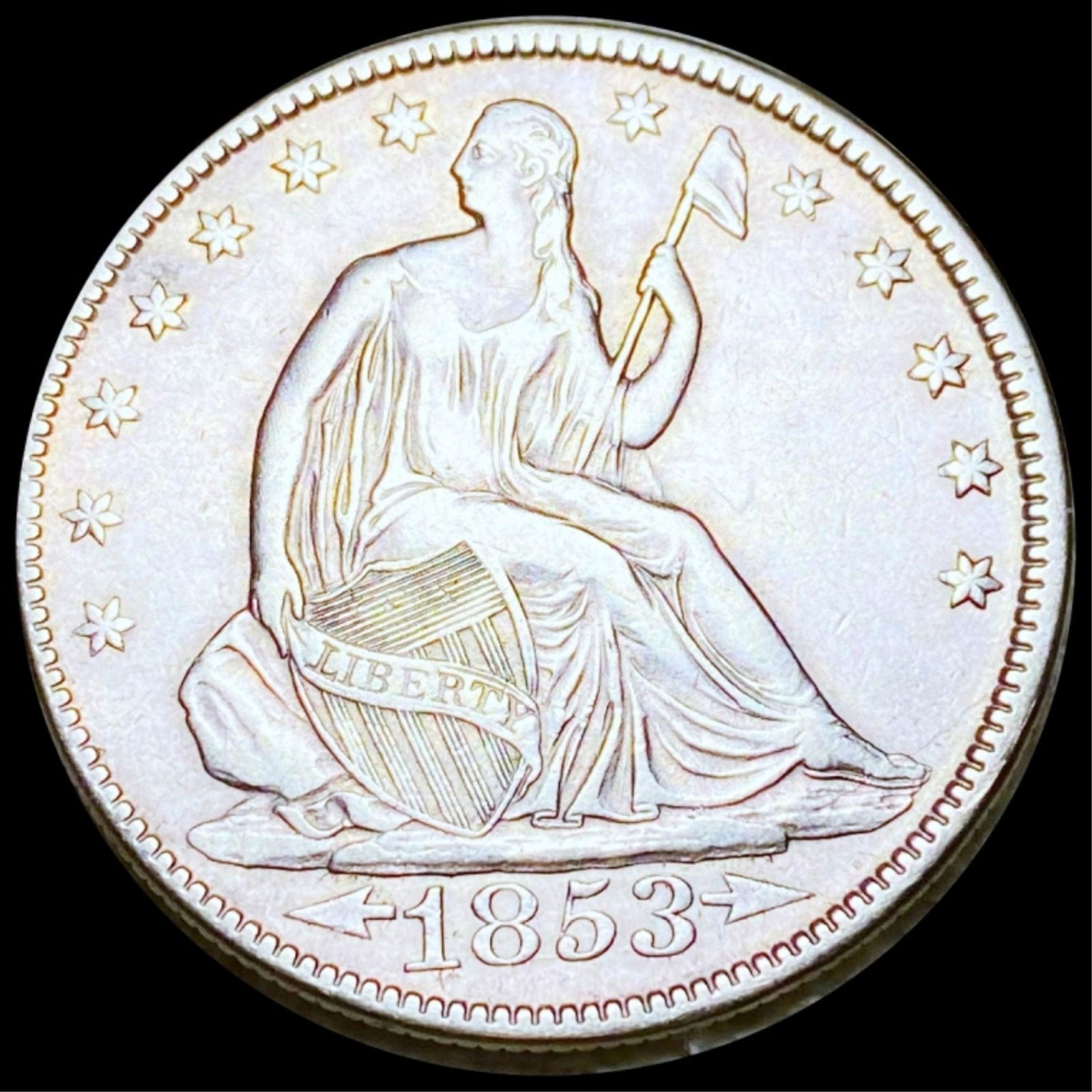 1853 Seated Half Dollar UNCIRCULATED (1 of 2)