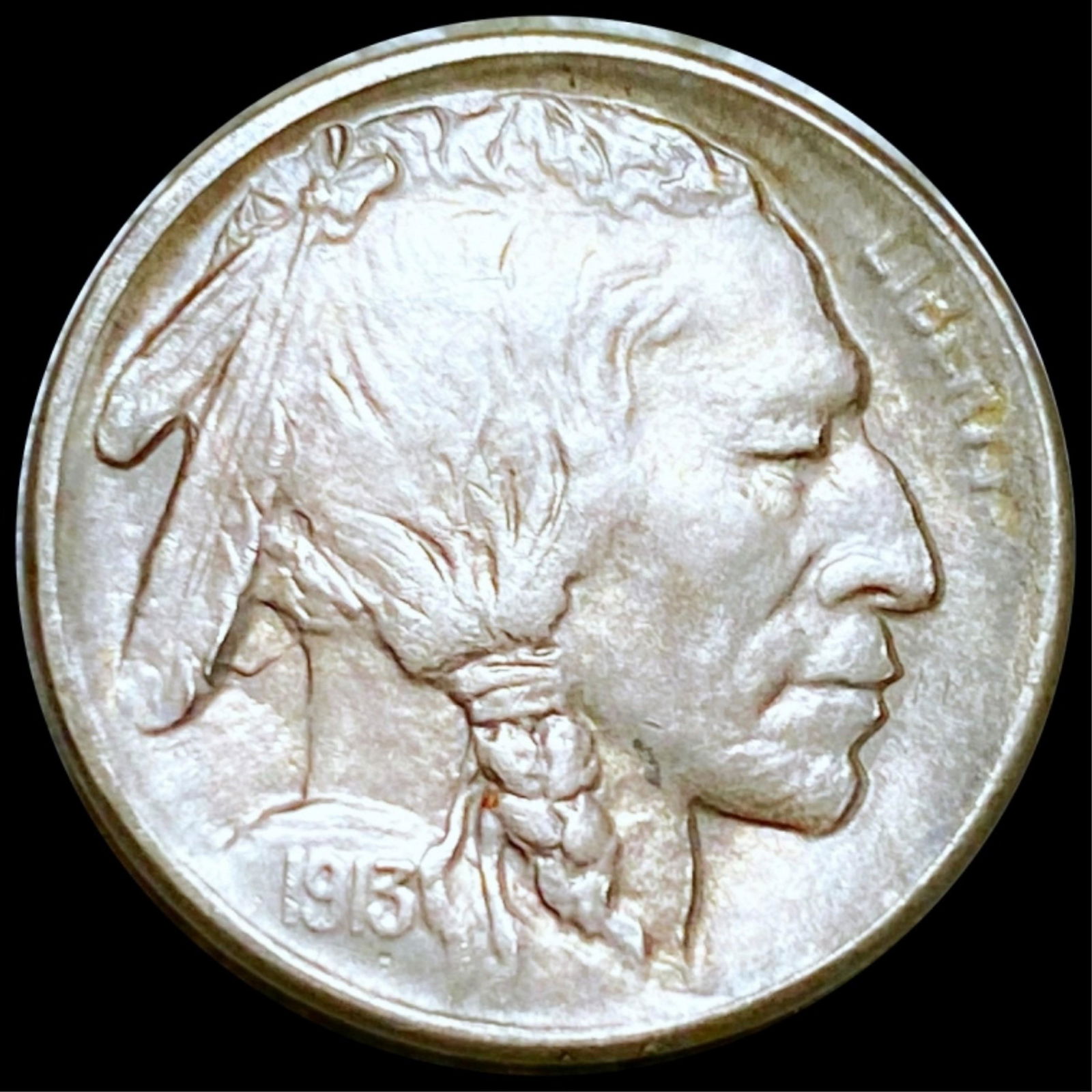 1913-S TY1 Buffalo Head Nickel UNCIRCULATED (1 of 2)