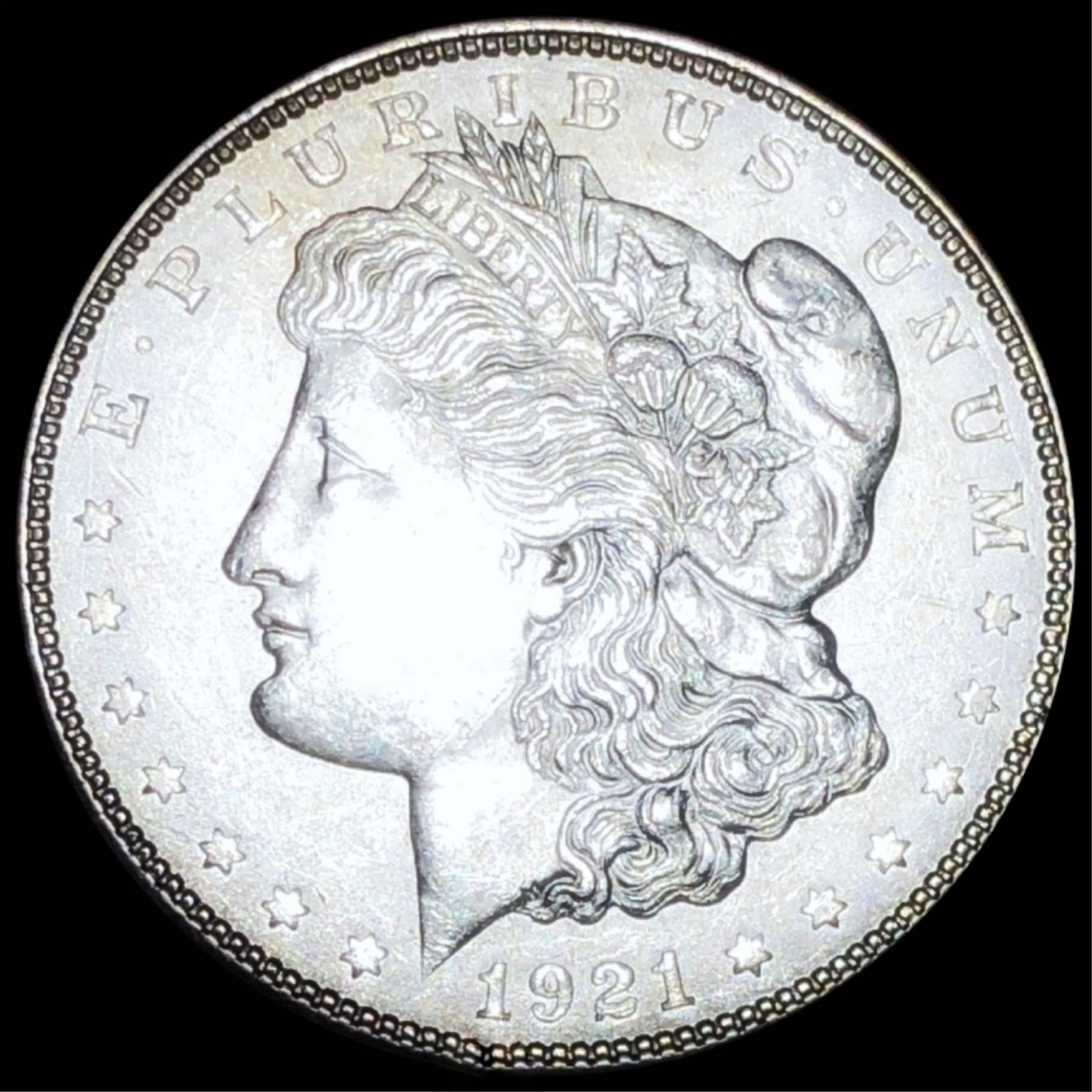 1921-D Morgan Silver Dollar UNCIRCULATED (1 of 2)