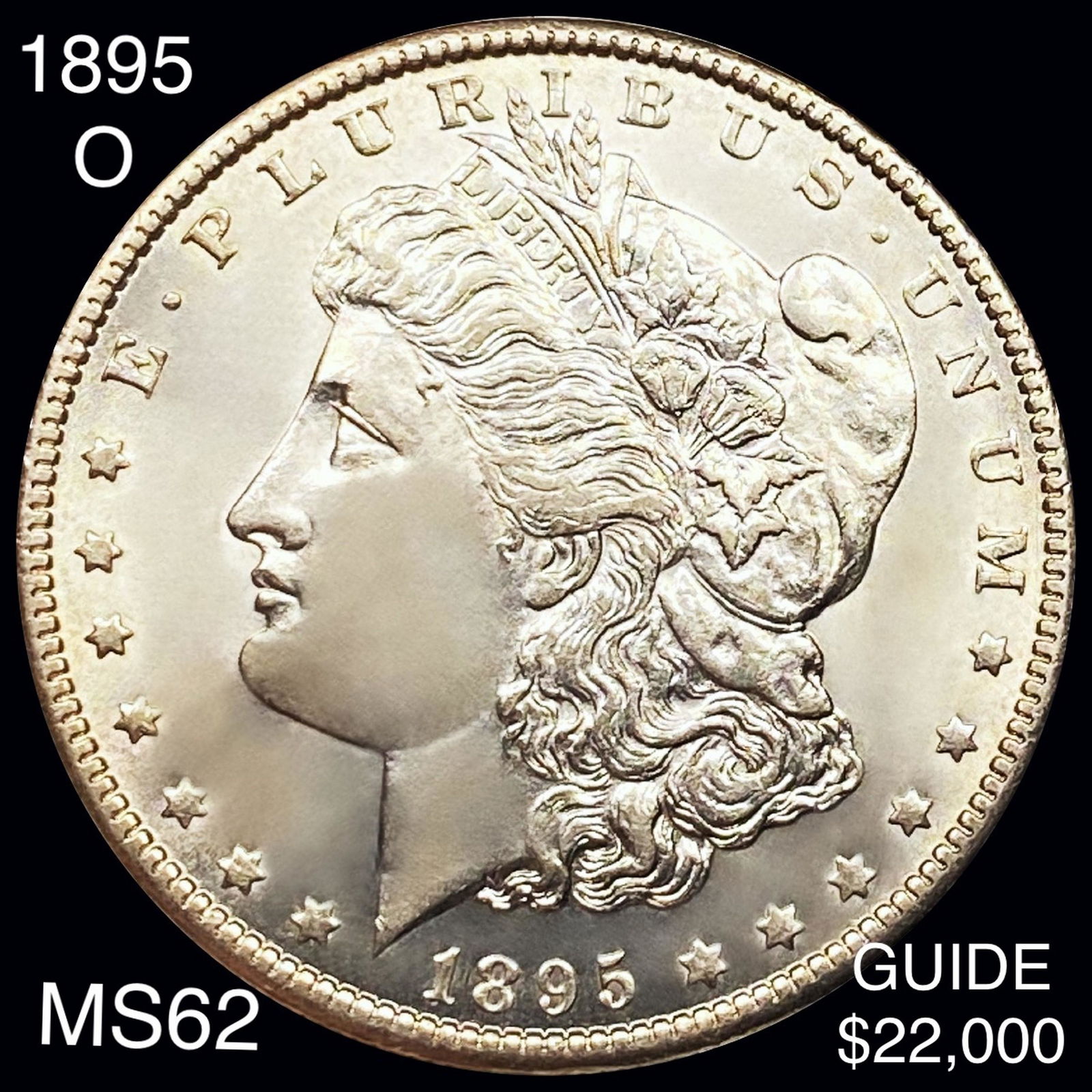 1895-O Morgan Silver Dollar UNCIRCULATED (1 of 2)