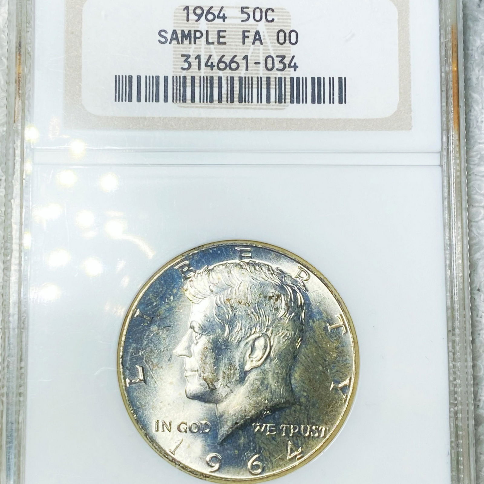1964 Kennedy Half Dollar NGC - SAMPLE FA 00 (1 of 2)