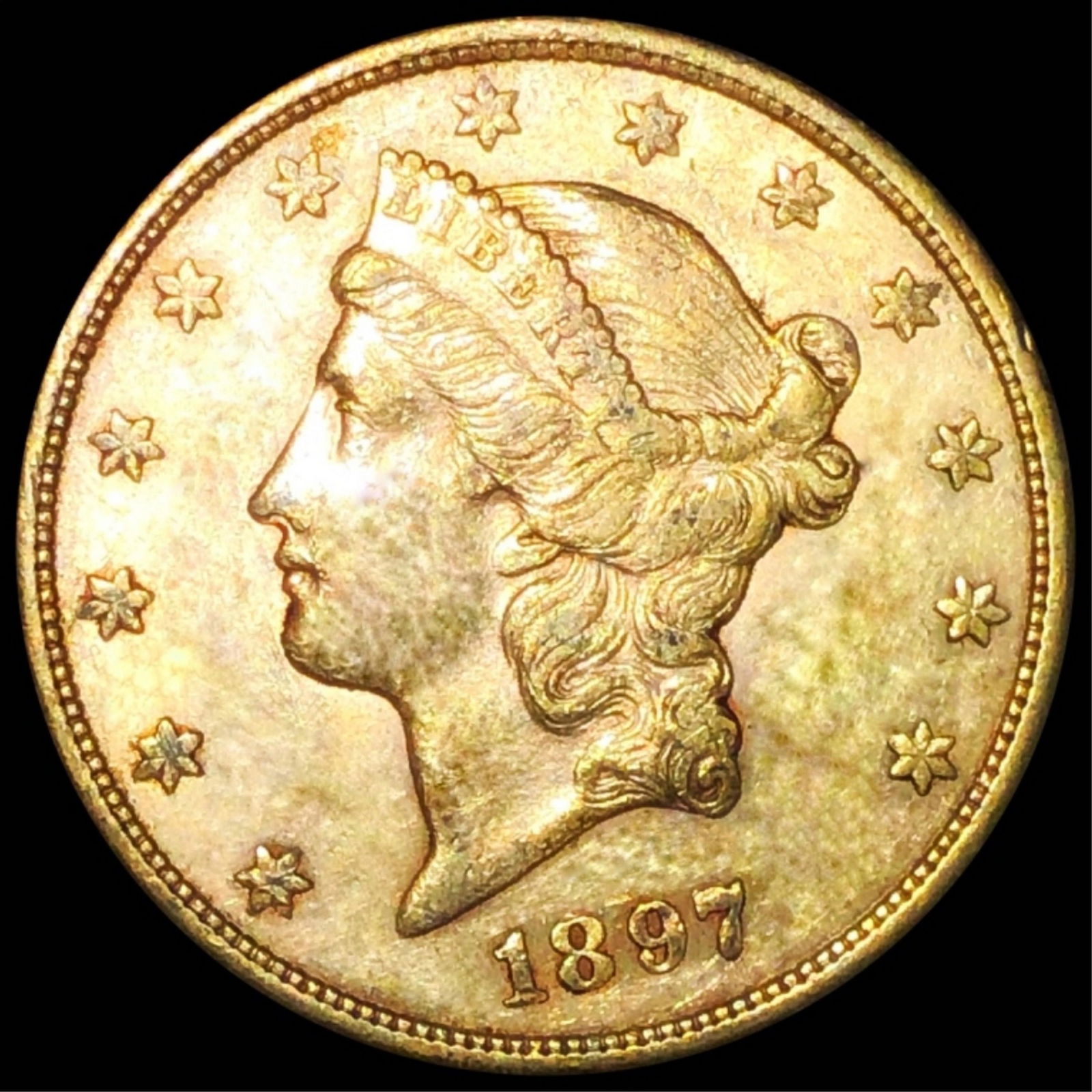 1897-S $20 Gold Double Eagle UNCIRCULATED (1 of 2)