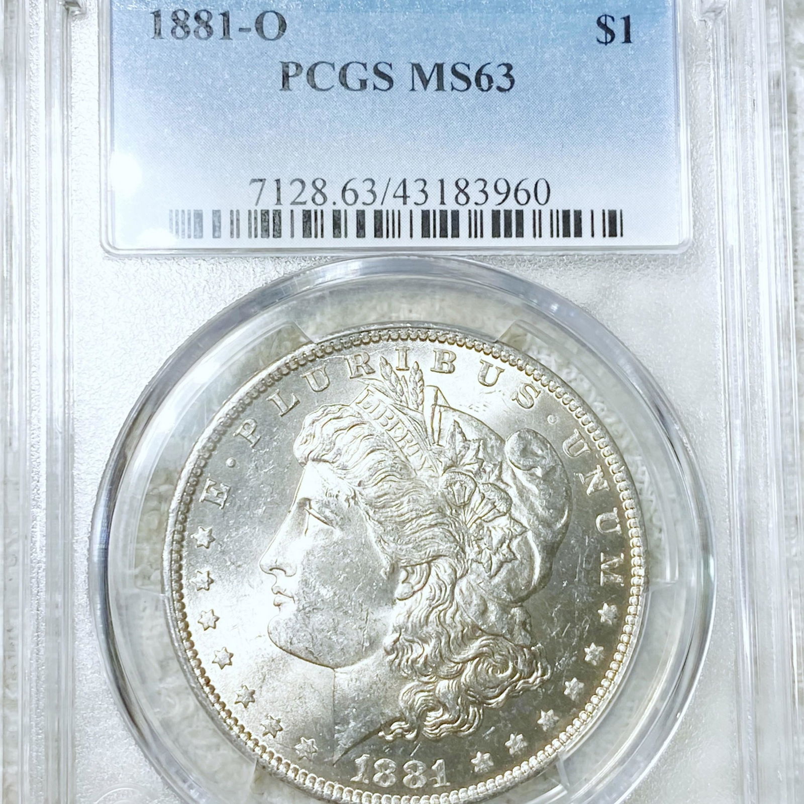 1881-O Morgan Silver Dollar PCGS - MS63 (1 of 2)
