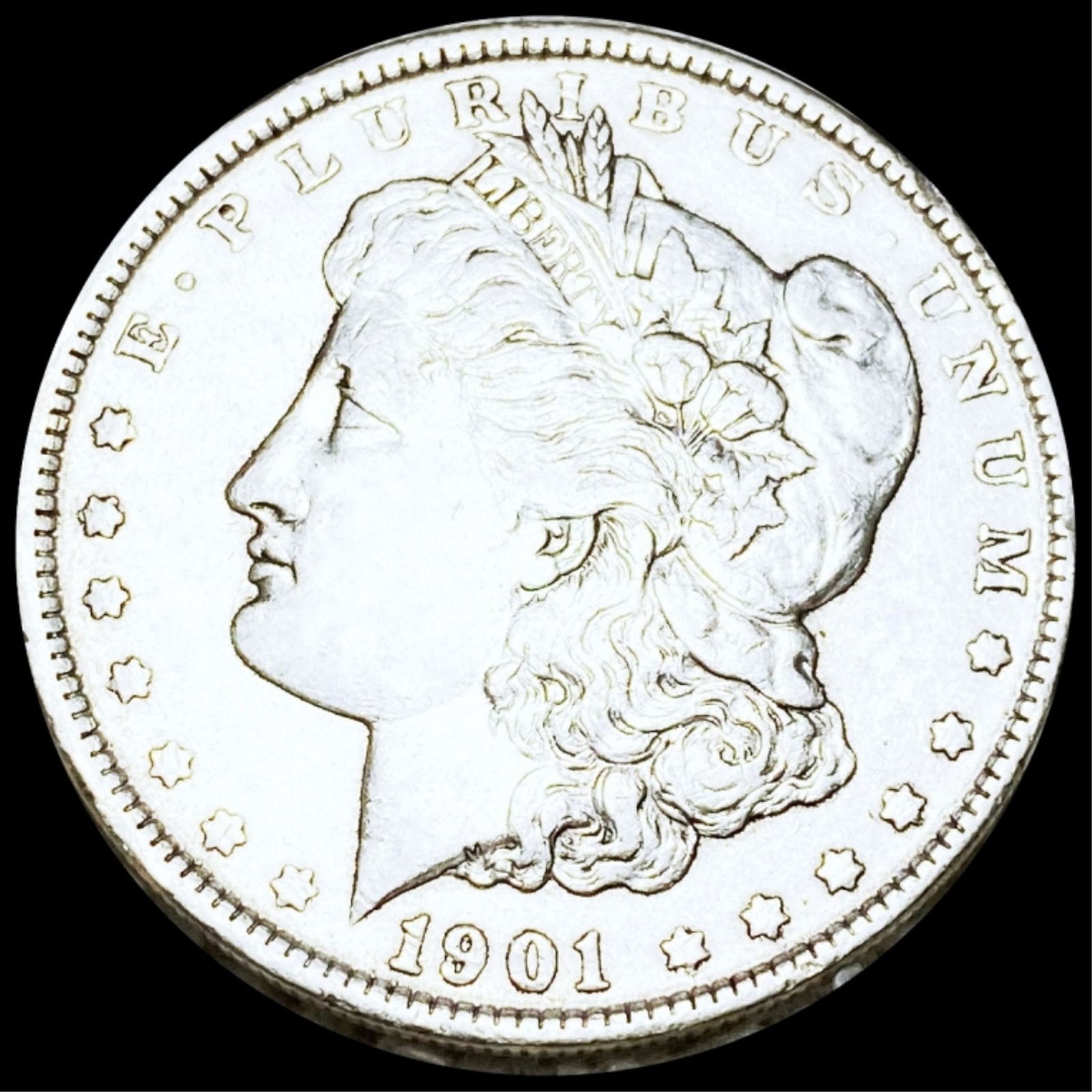1901 Morgan Silver Dollar CLOSELY UNCIRCULATED (1 of 2)