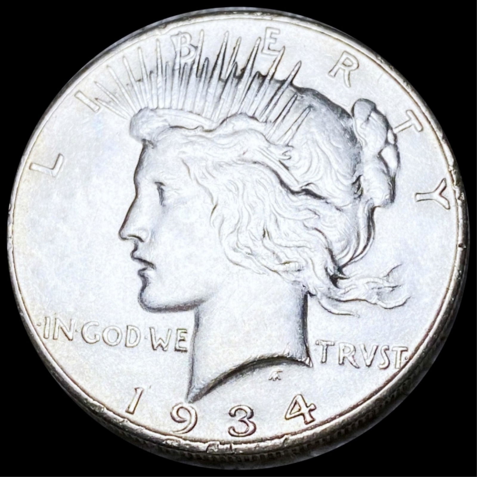 1934-S Silver Peace Dollar UNCIRCULATED (1 of 2)