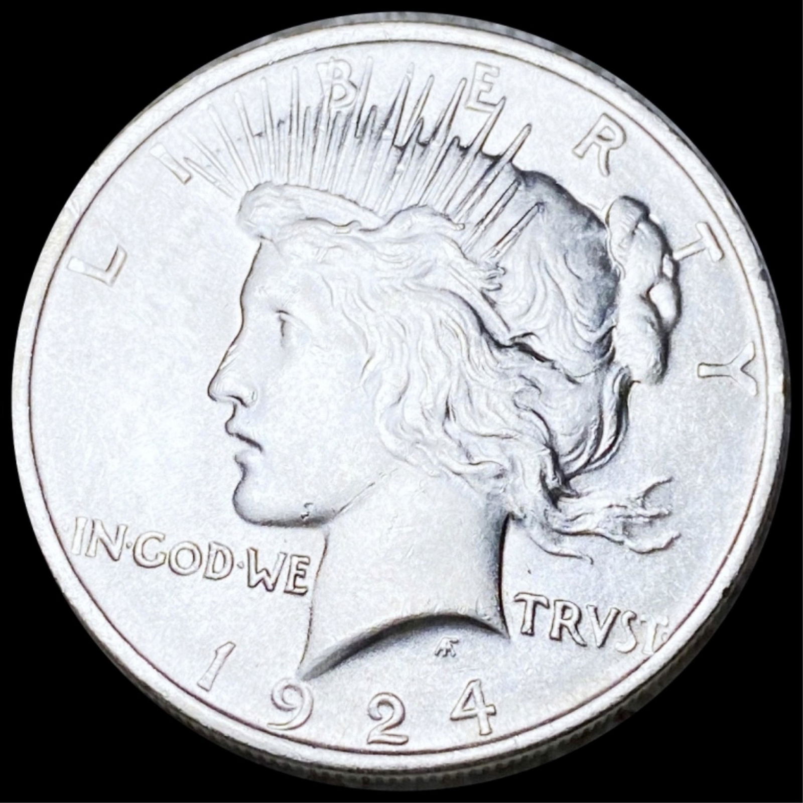 1924 Silver Peace Dollar UNCIRCULATED (1 of 2)