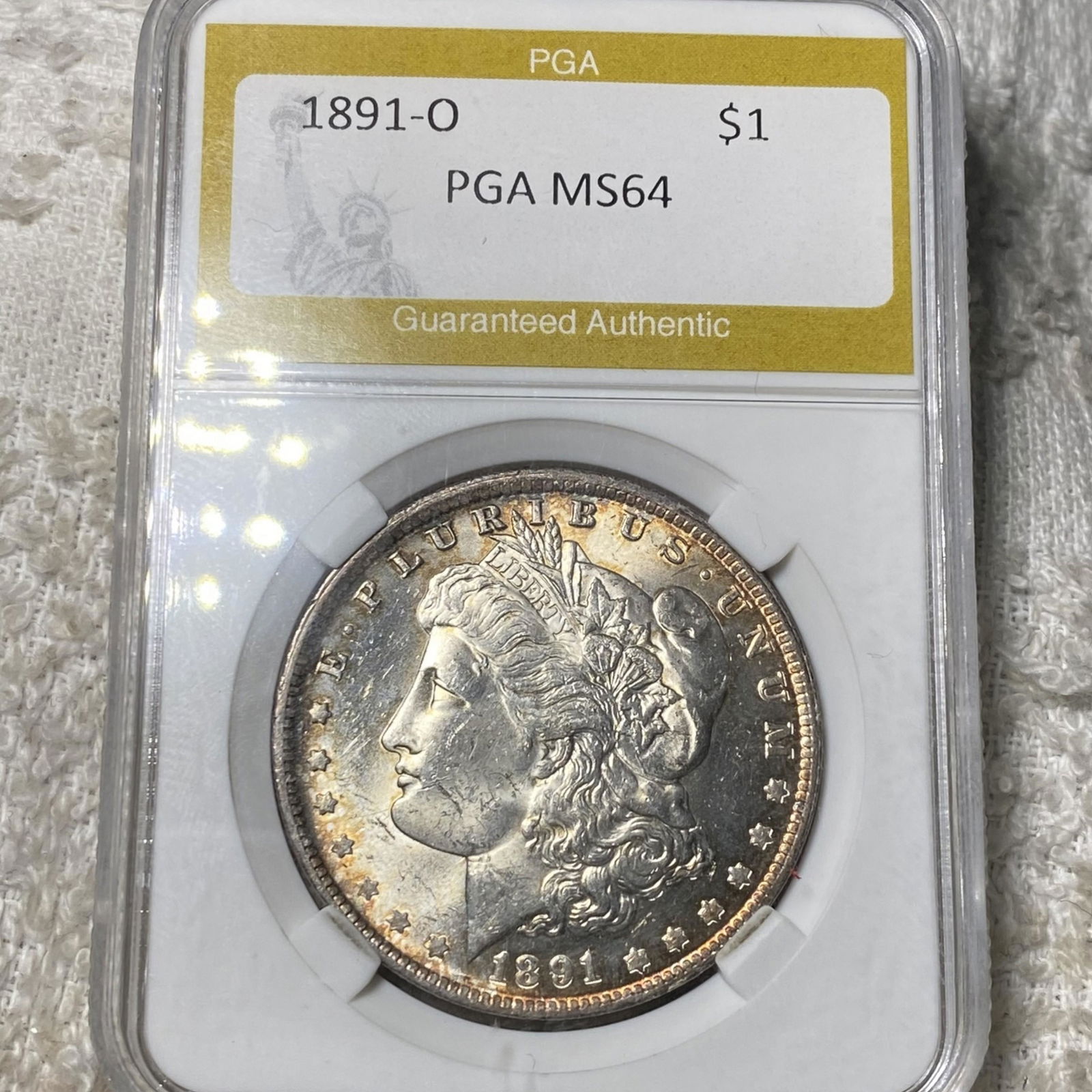 1891-O Morgan Silver Dollar PGA - MS64 (1 of 2)