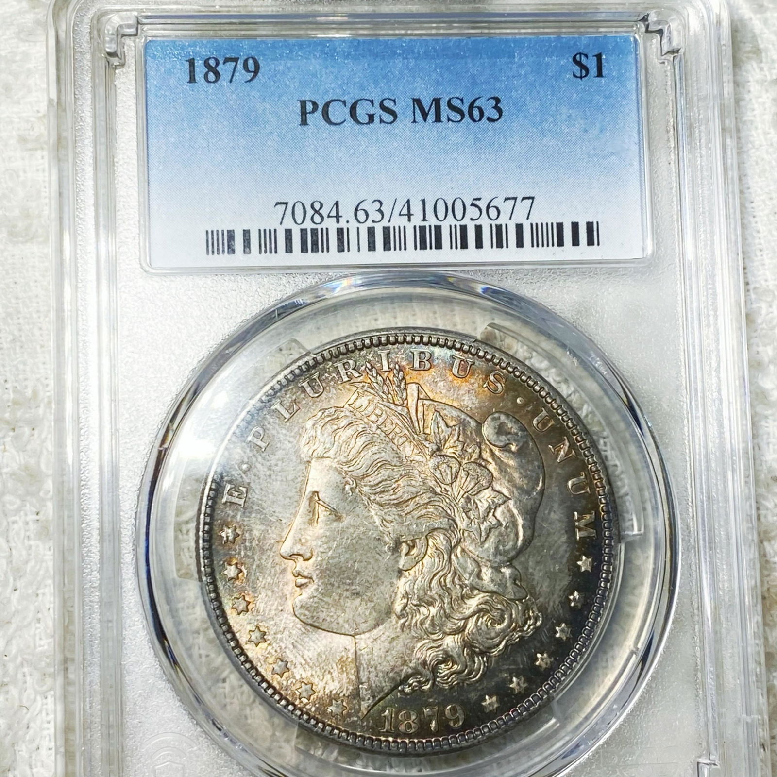 1879 Morgan Silver Dollar PCGS - MS63 (1 of 2)