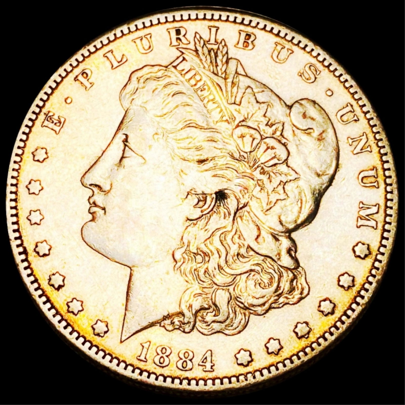 1884-S Morgan Silver Dollar NEARLY UNCIRCULATED (1 of 2)