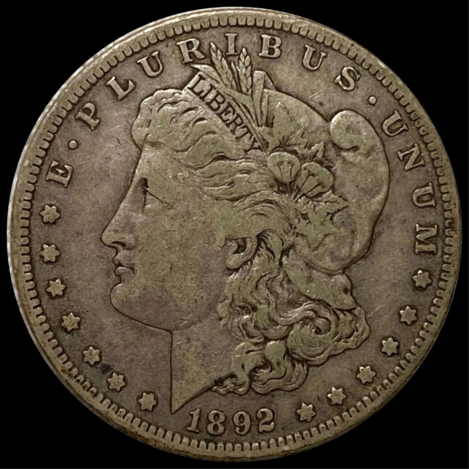 1892-S Morgan Silver Dollar NICELY CIRCULATED (1 of 2)