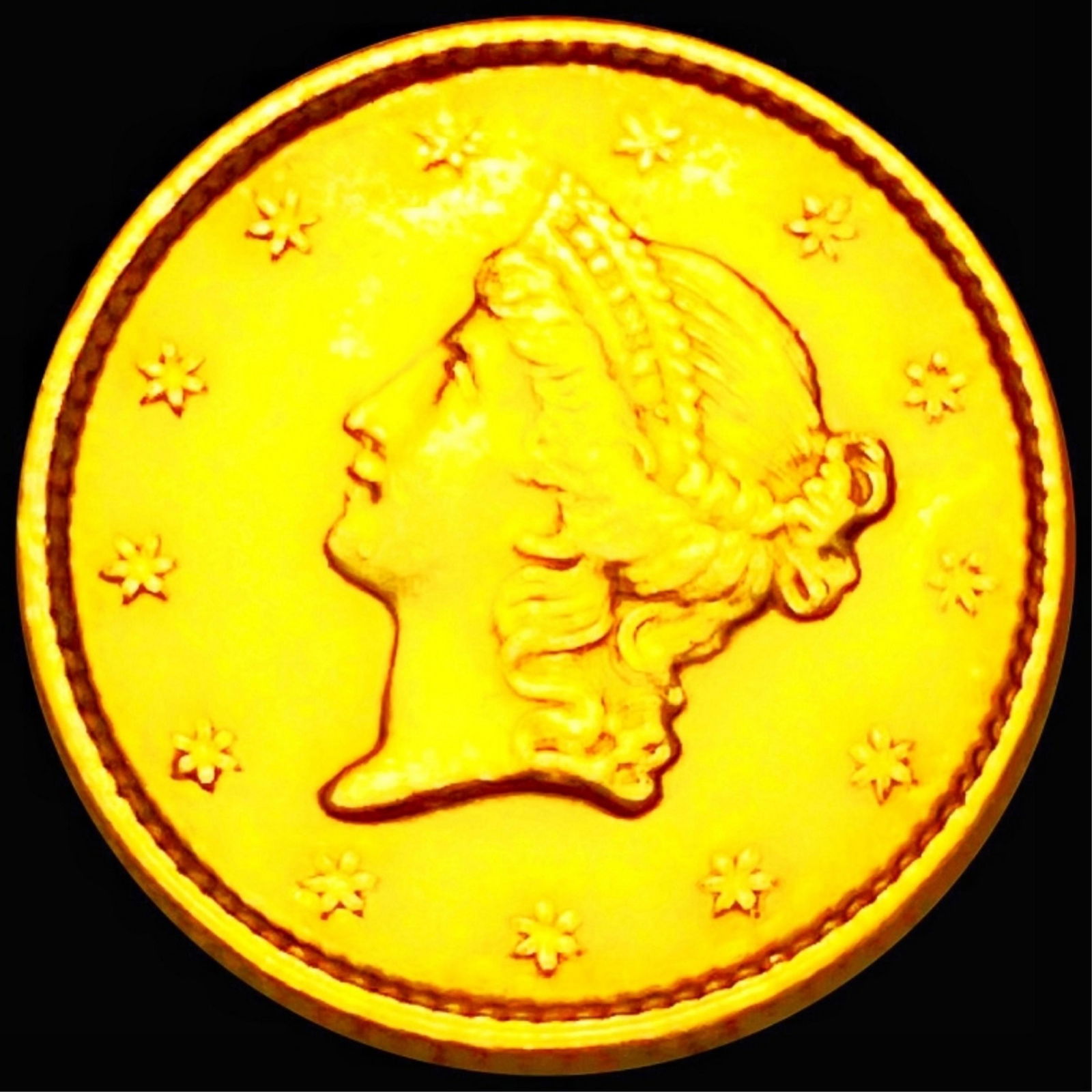 1851 Rare Gold Dollar UNCIRCULATED (1 of 2)