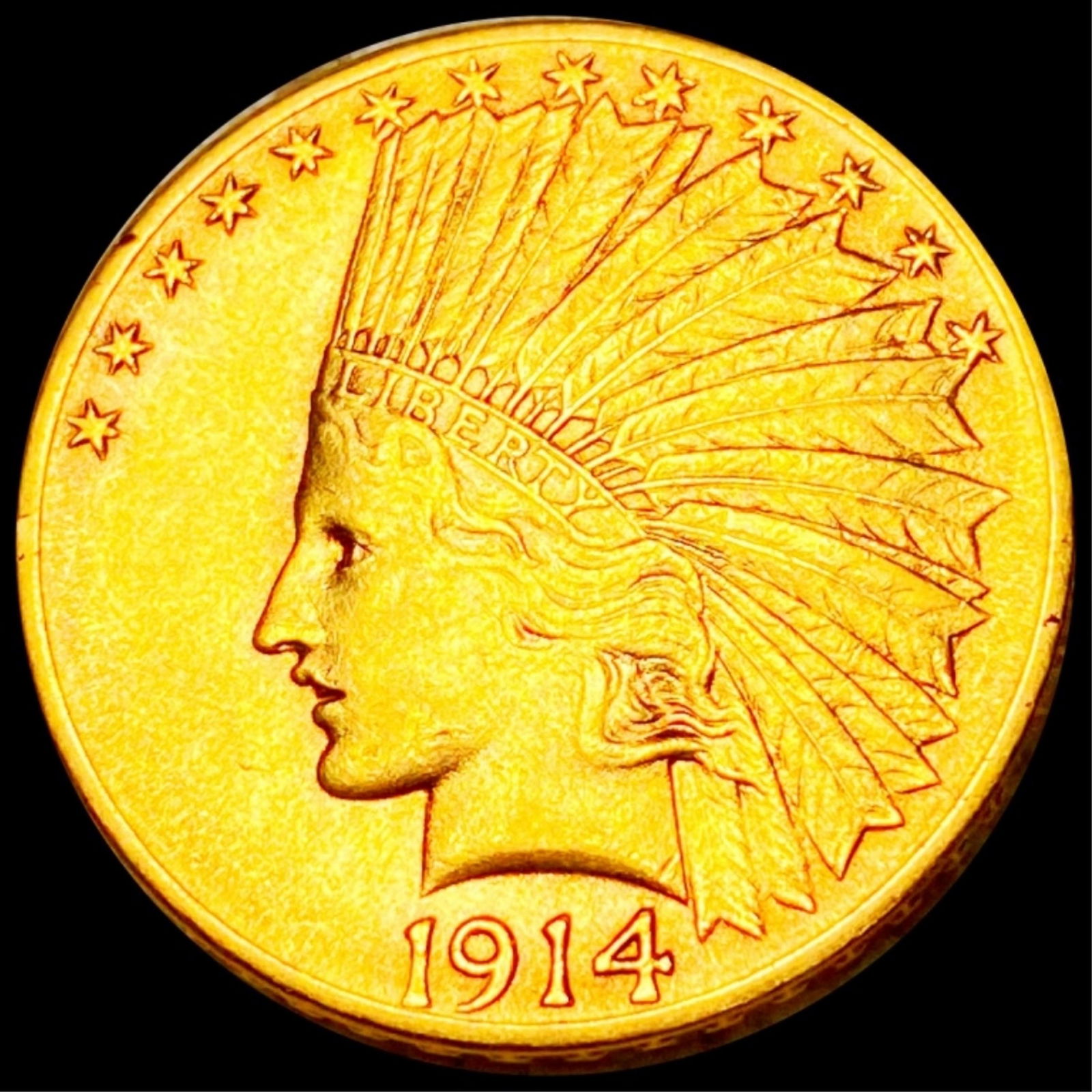 1914 $10 Gold Eagle UNCIRCULATED (1 of 2)