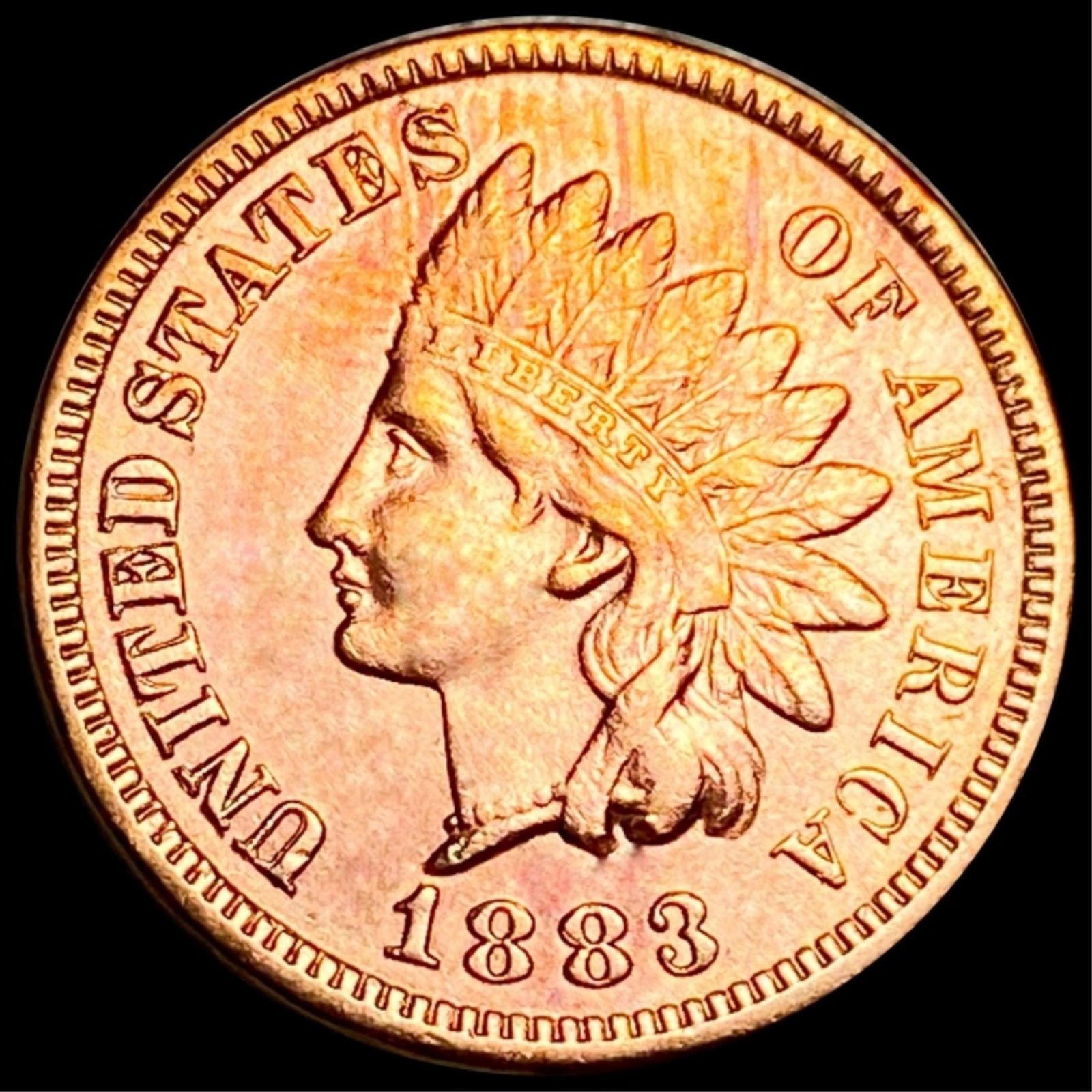 1883 Indian Head Penny UNCIRCULATED (1 of 2)