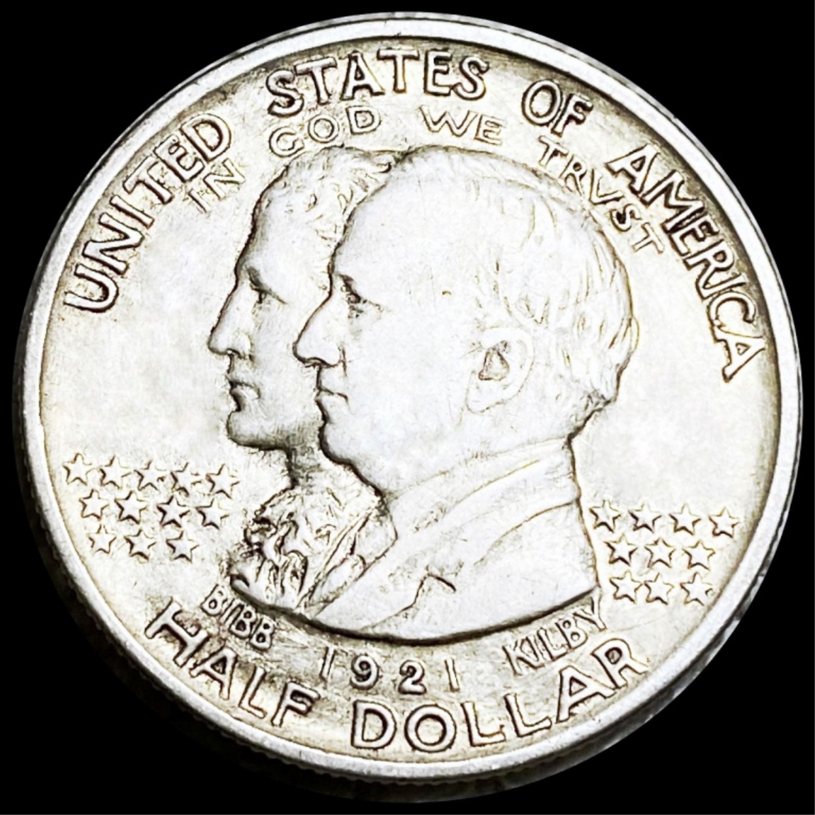 1921 Alabama Half Dollar LIGHTLY CIRCULATED (1 of 2)