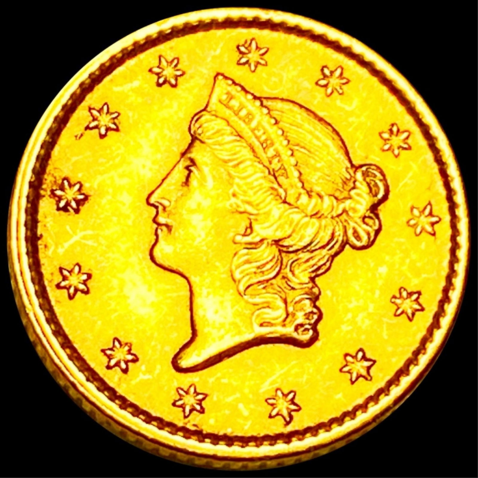 1851 Rare Gold Dollar UNCIRCULATED (1 of 2)