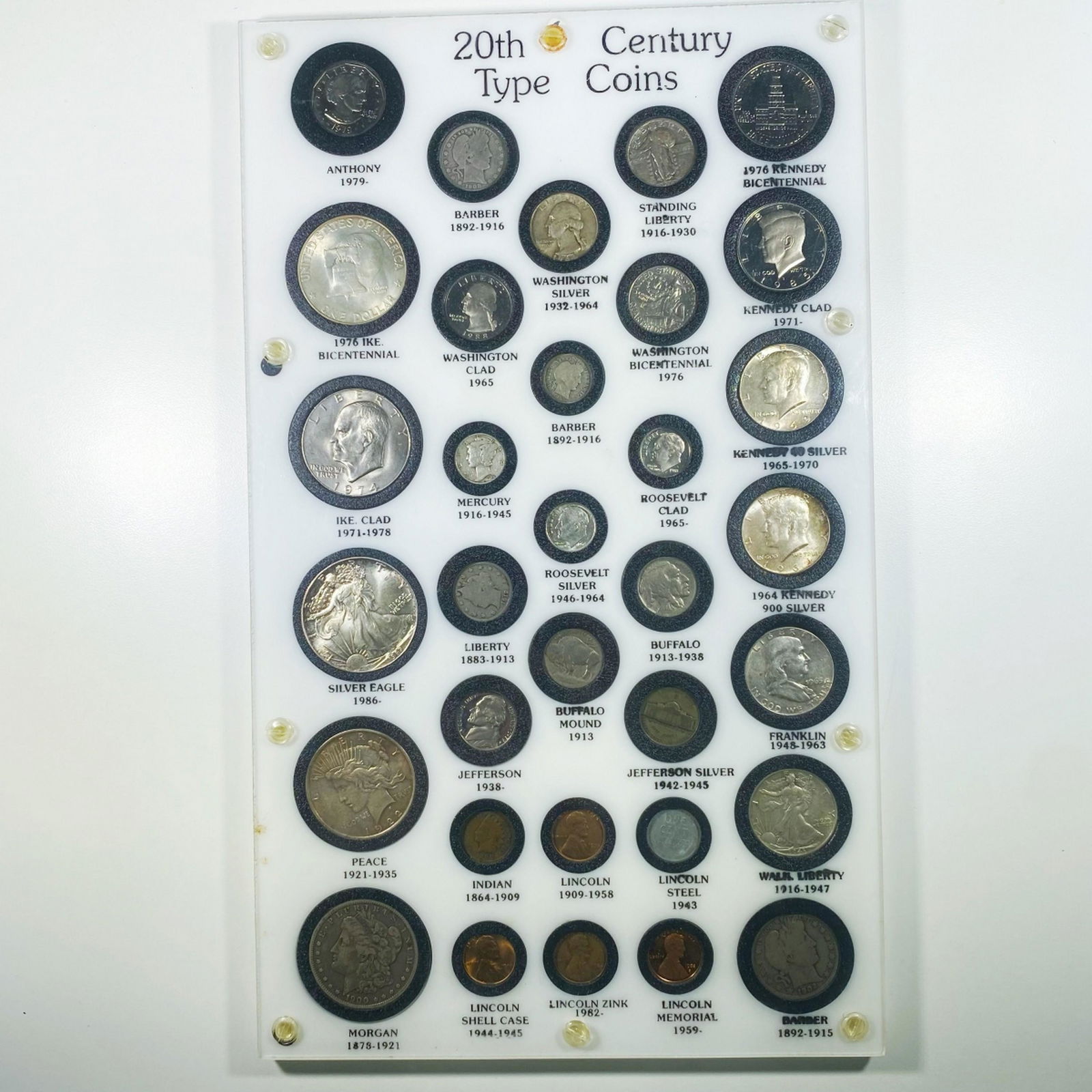 20th Century Type Coins Set UNCIRCULATED 30 CNS (1 of 2)