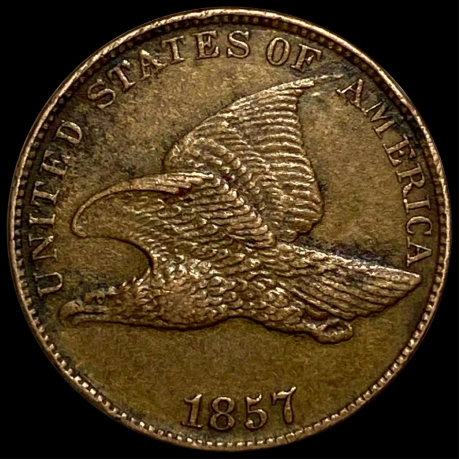 1857 Flying Eagle Cent UNCIRCULATED (1 of 2)