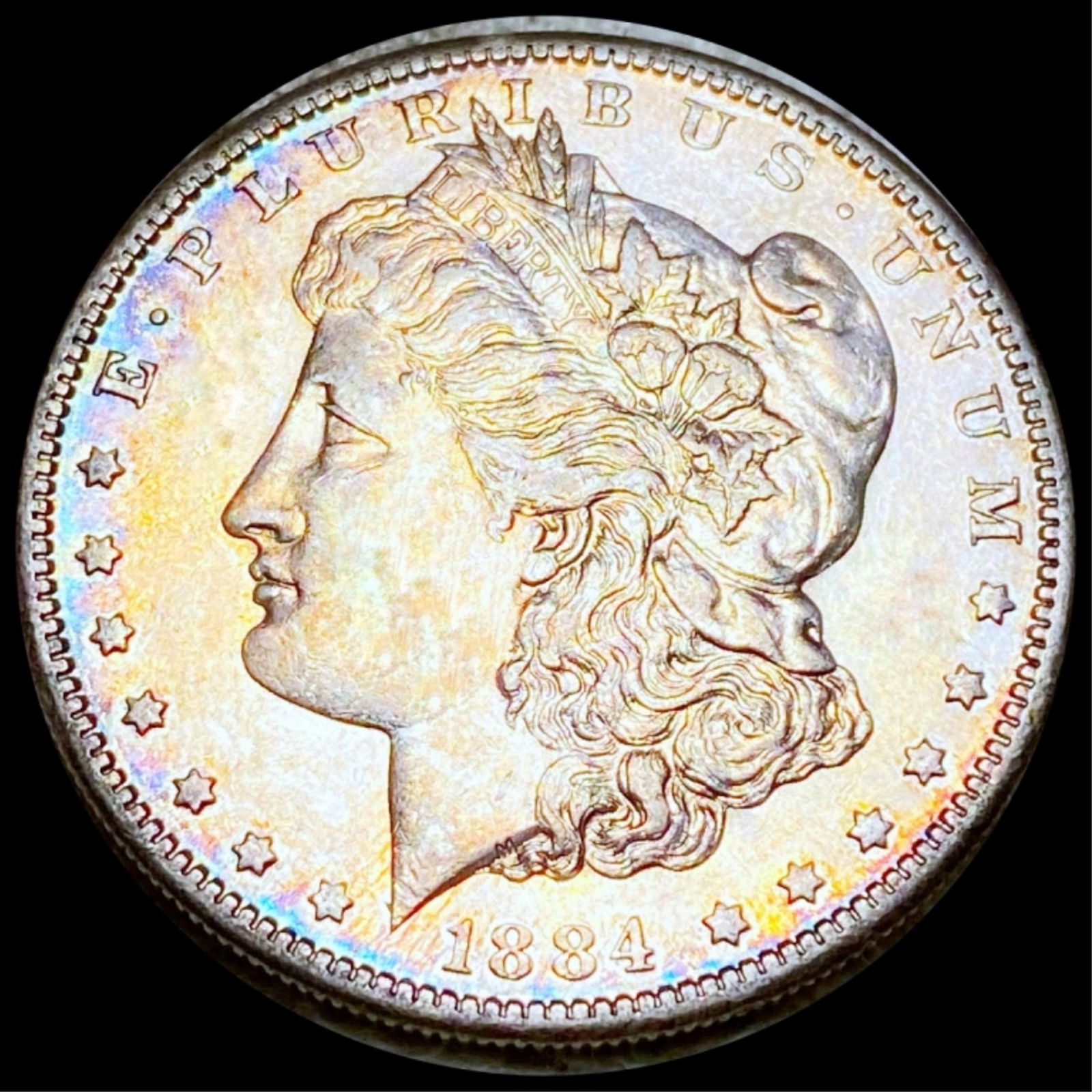 1884-S Morgan Silver Dollar CLOSELY UNCIRCULATED (1 of 2)
