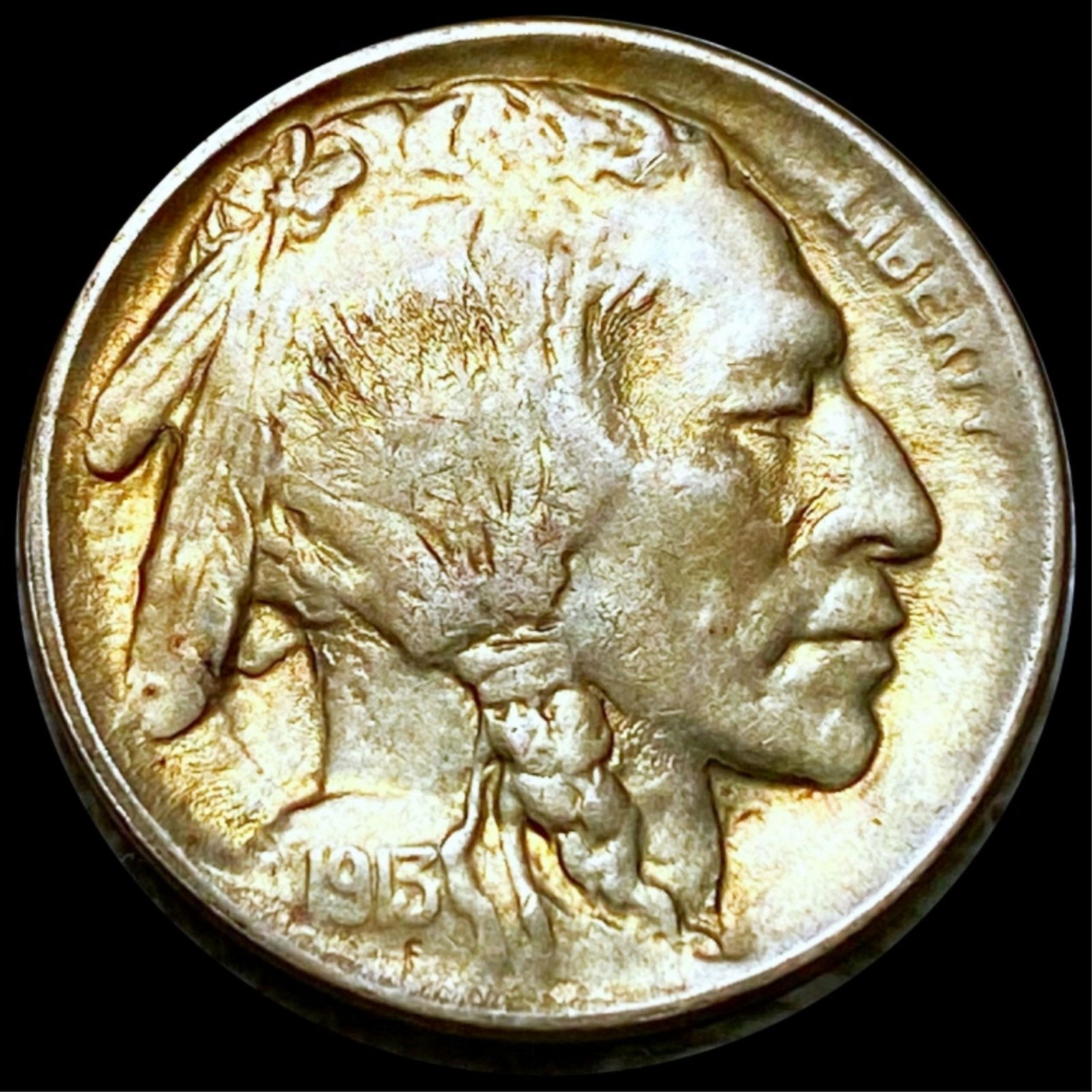 1913 TY2 Buffalo Head Nickel NEARLY UNCIRCULATED (1 of 2)