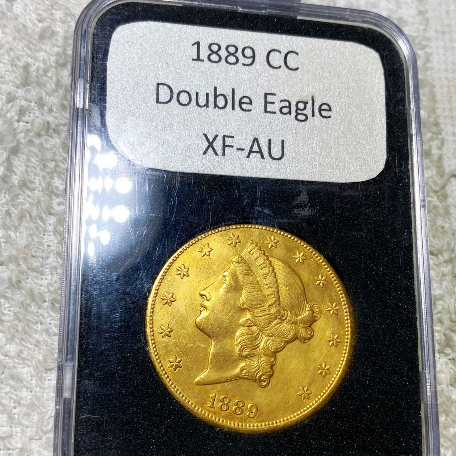 1889-CC $20 Gold Double Eagle XF/AU (1 of 2)