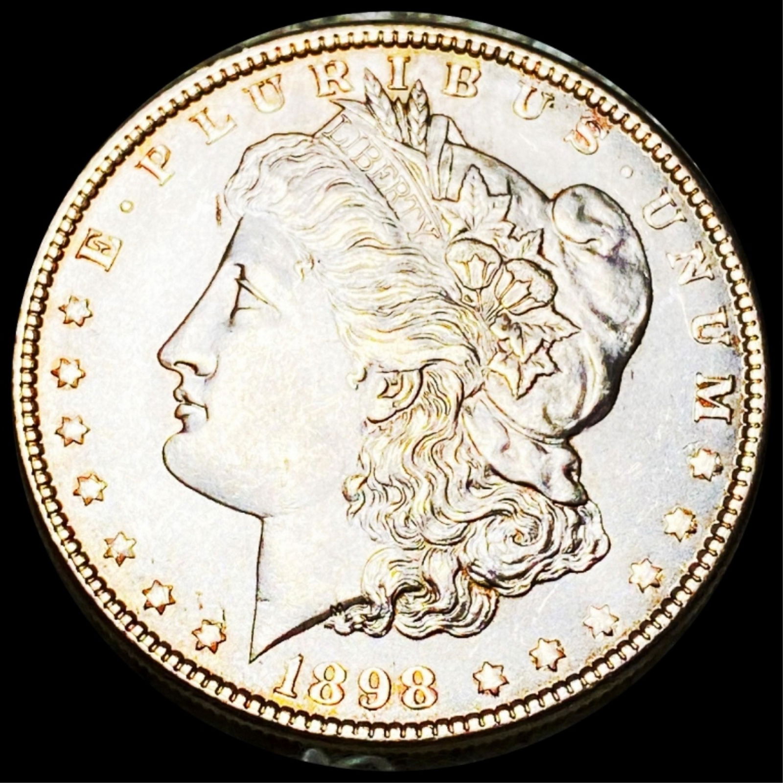 1898 Morgan Silver Dollar UNCIRCULATED: 1898 Morgan Silver Dollar UNCIRCULATED