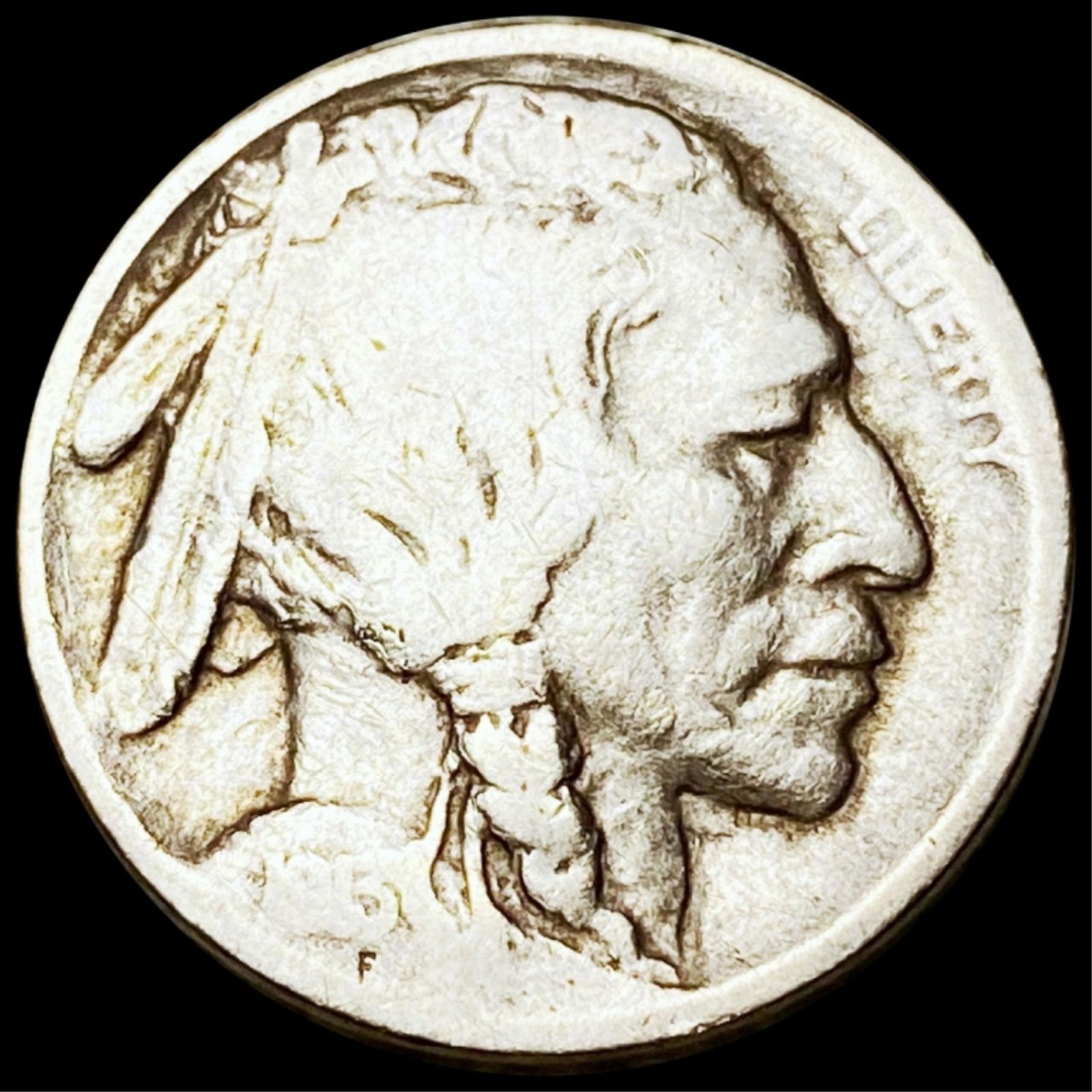 1913-S TY2 Buffalo Head Nickel NICELY CIRCULATED (1 of 2)