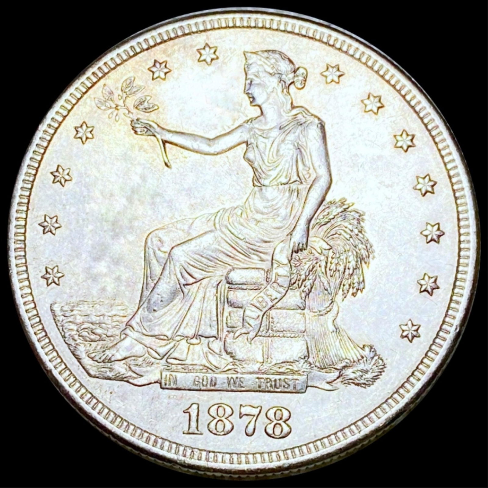 1878-S Silver Trade Dollar UNCIRCULATED (1 of 2)