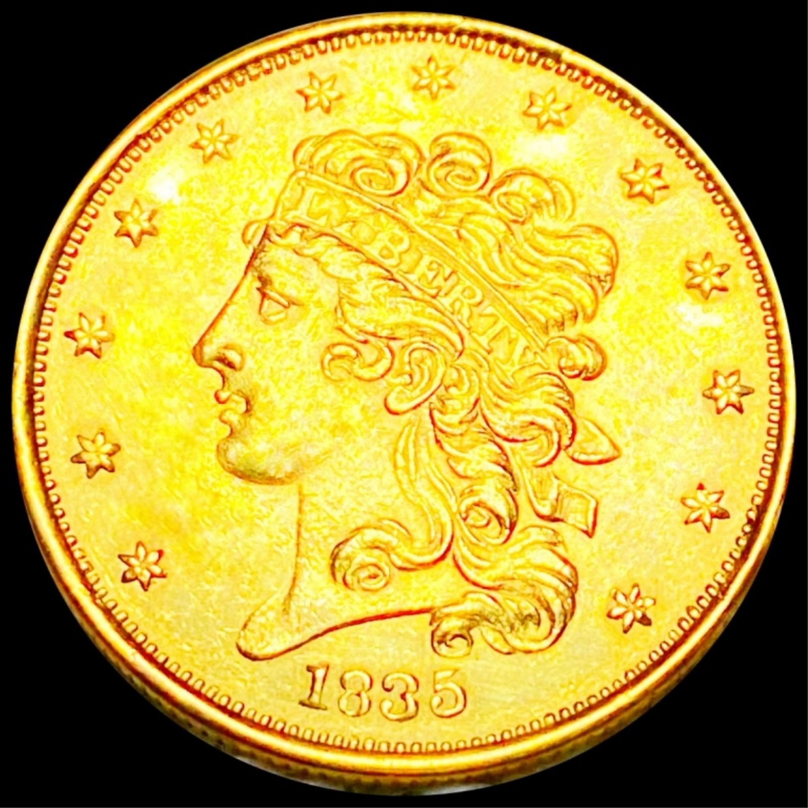 1835 $5 Gold Half Eagle UNCIRCULATED (1 of 2)