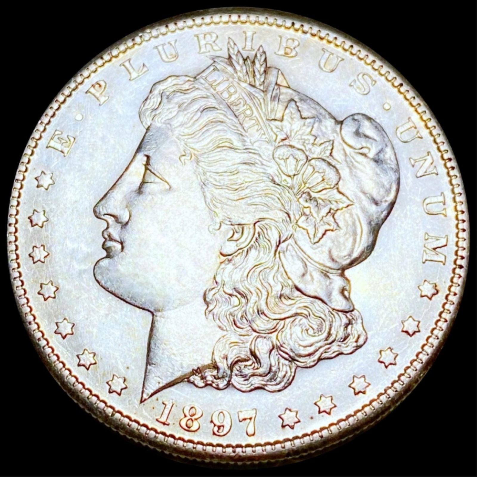 1897-S Morgan Silver Dollar UNCIRCULATED (1 of 2)
