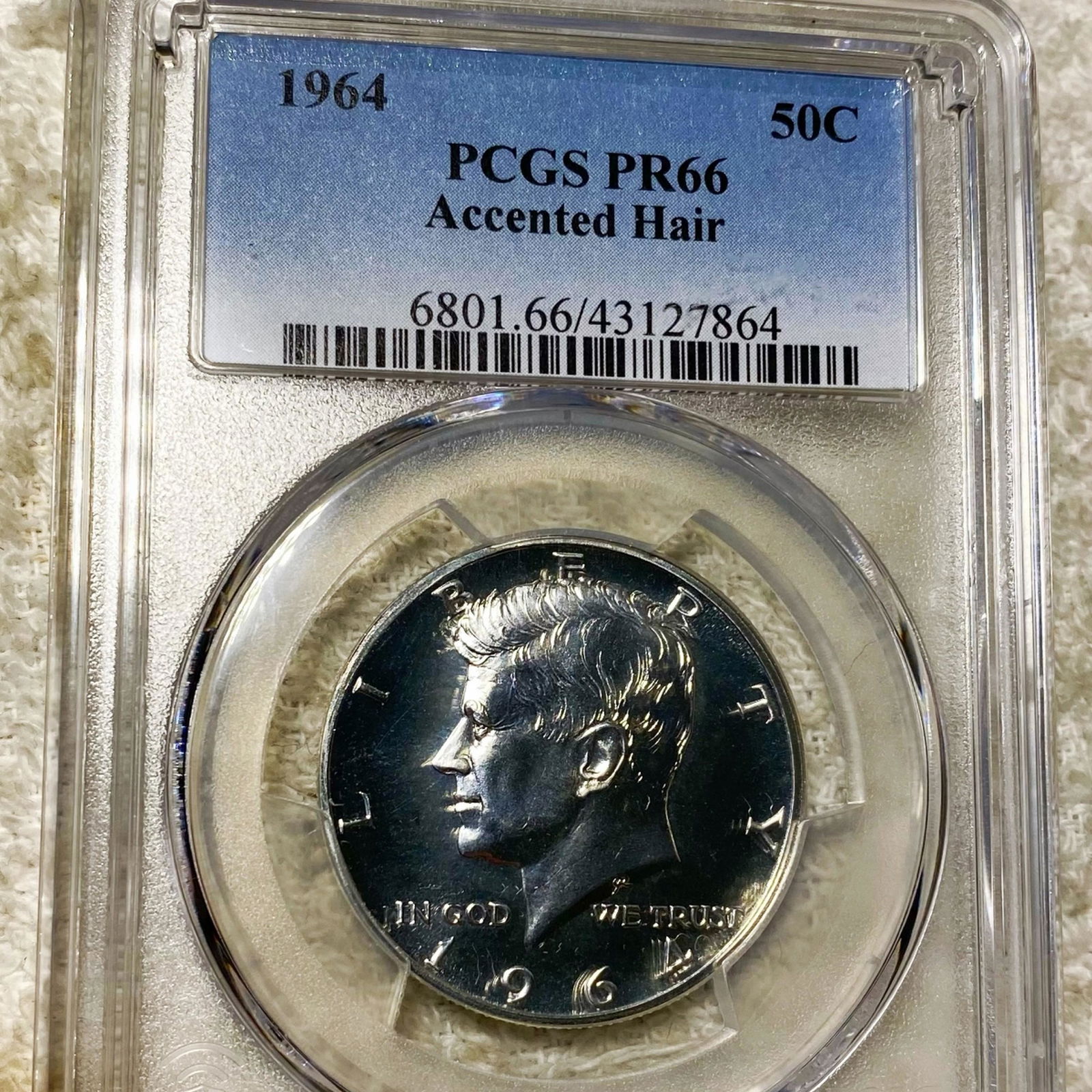 1964 Kennedy Half Dollar PCGS - PR66 ACCENTED HR (1 of 2)