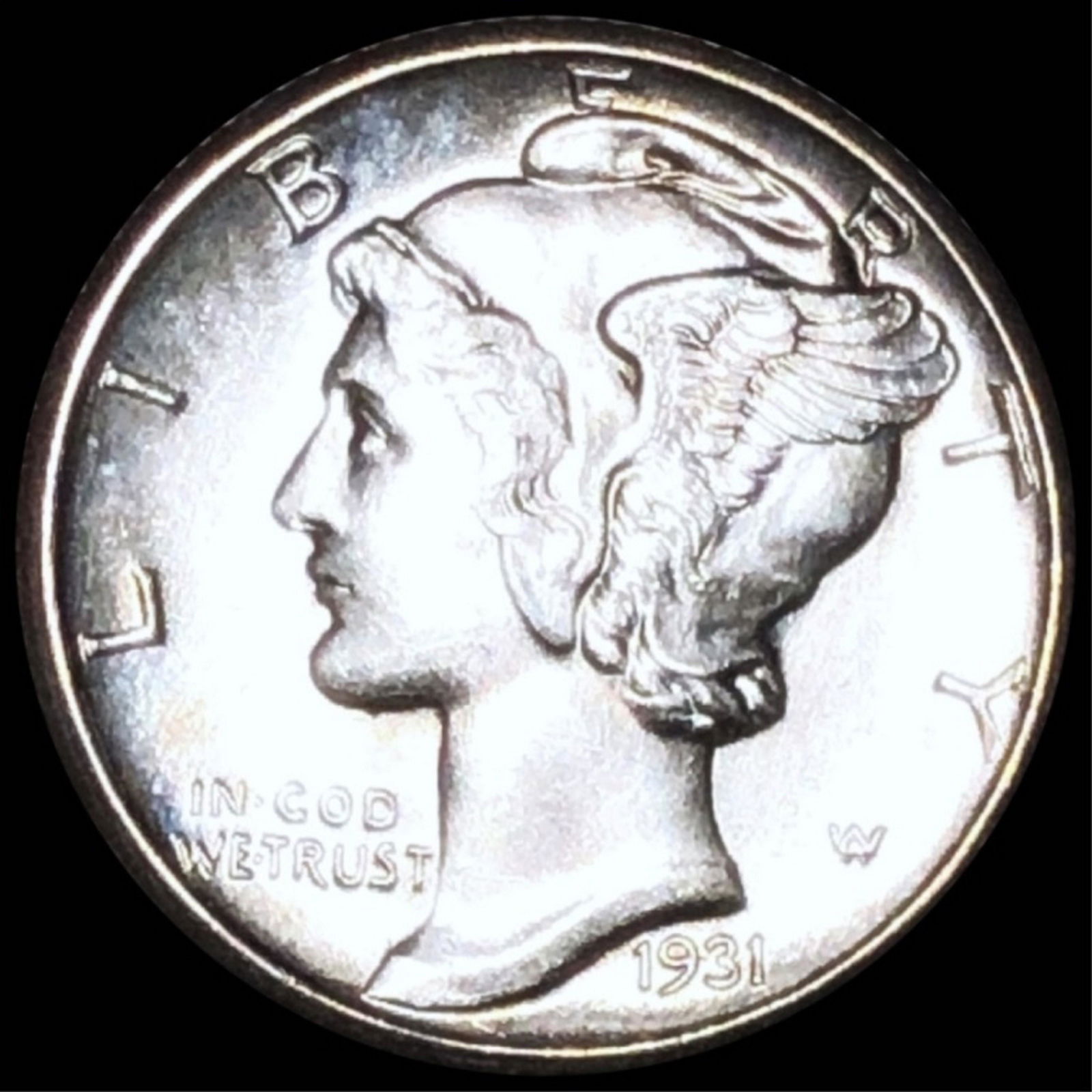 1931 Mercury Silver Dime UNCIRCULATED (1 of 2)