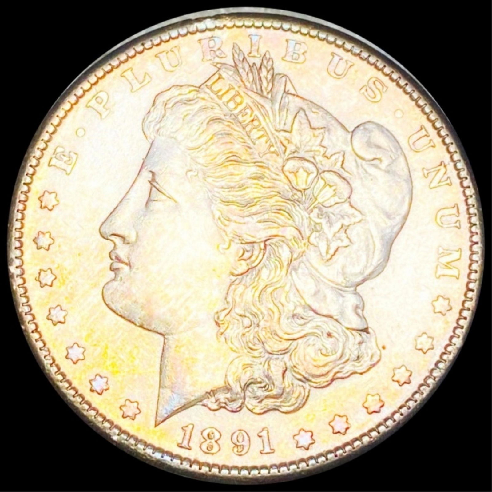 1891-S Morgan Silver Dollar UNCIRCULATED (1 of 2)