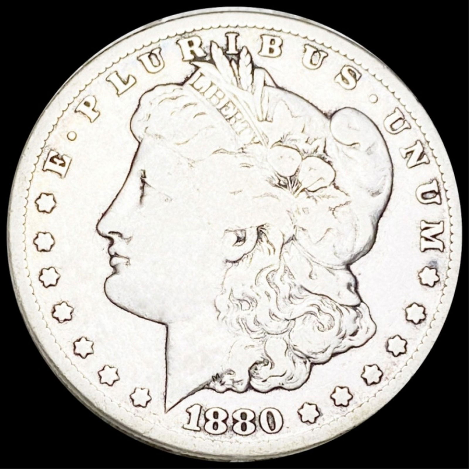 1880-CC Morgan Silver Dollar NICELY CIRCULATED (1 of 2)