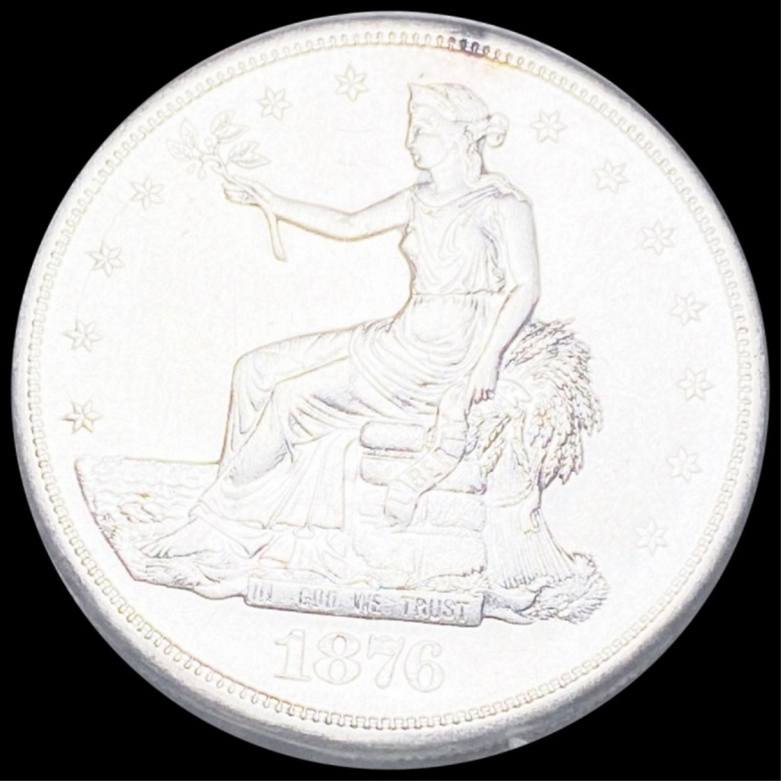 1876-S Silver Trade Dollar UNCIRCULATED (1 of 2)