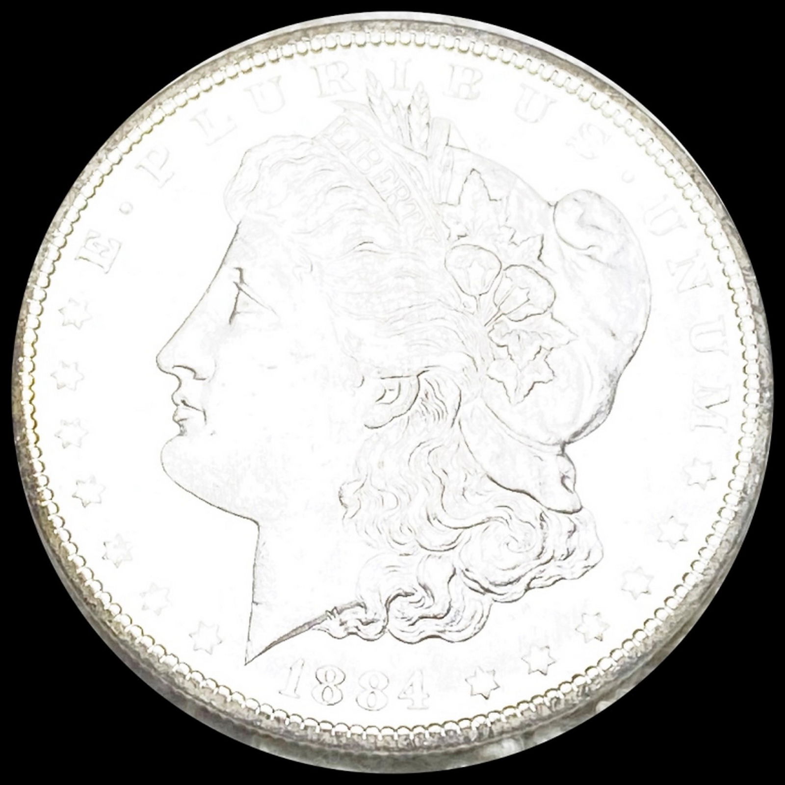 1884-CC Morgan Silver Dollar UNCIRCULATED (1 of 2)