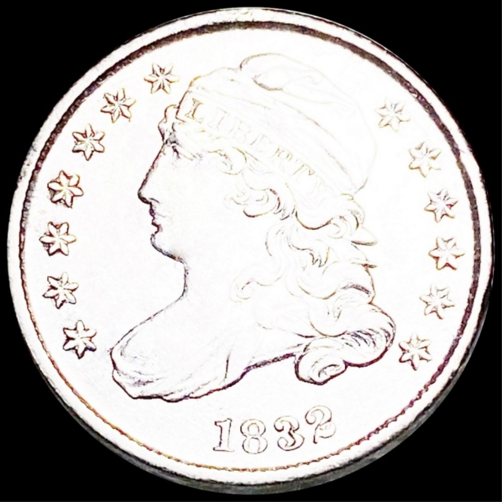 1832 Capped Bust Dime CLOSELY UNCIRCULATED (1 of 2)