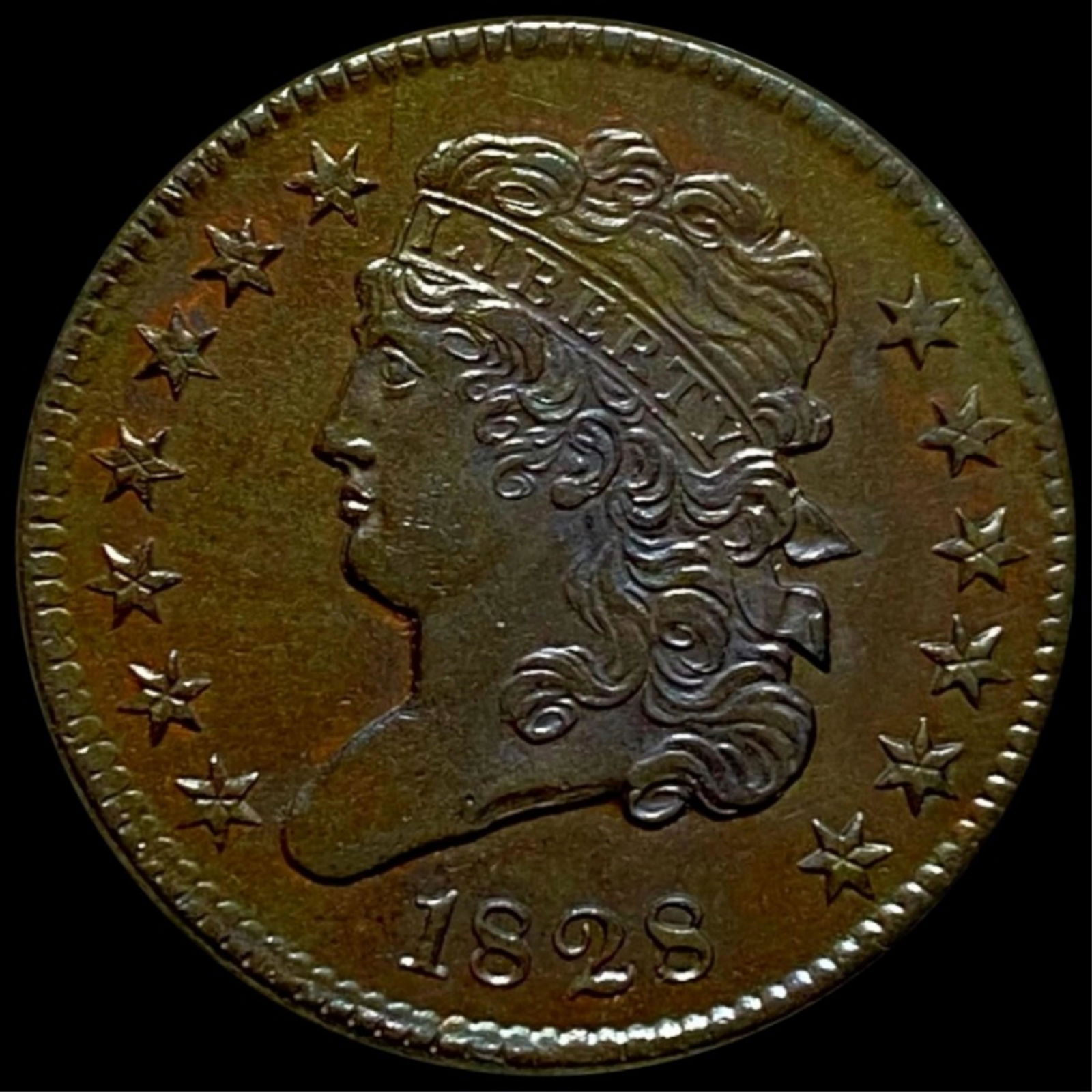 1828 Classic Head Half Cent UNCIRCULATED (1 of 2)