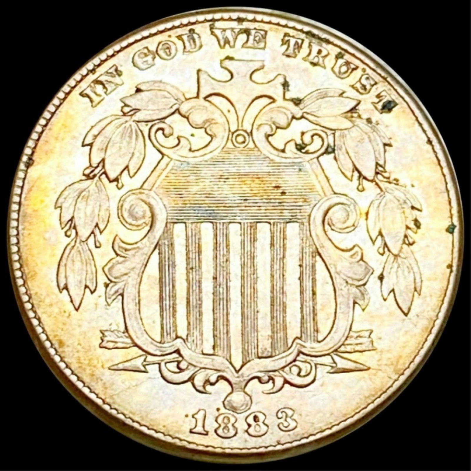1883 Shield Nickel UNCIRCULATED (1 of 2)