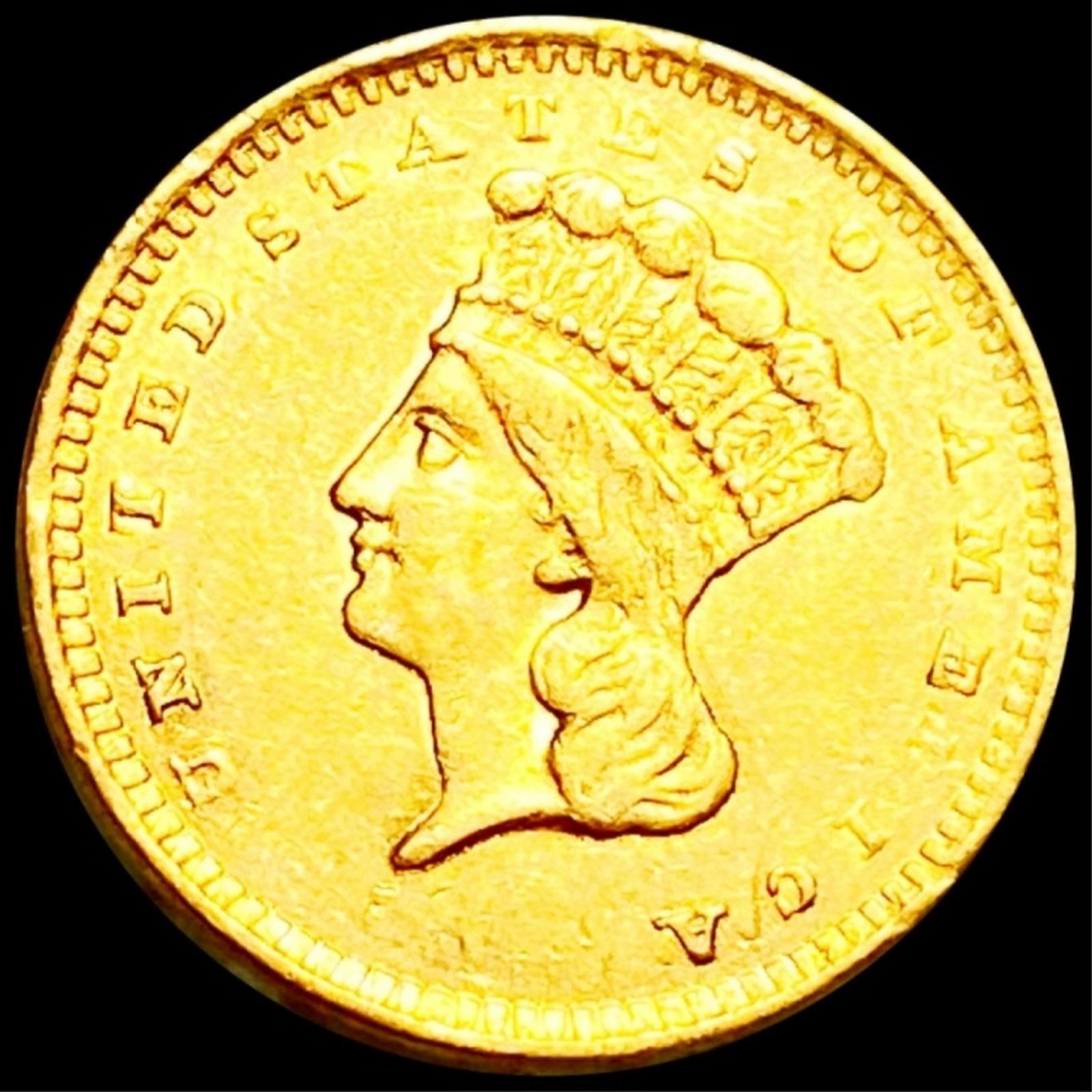 1856 Rare Gold Dollar UNCIRCULATED (1 of 2)