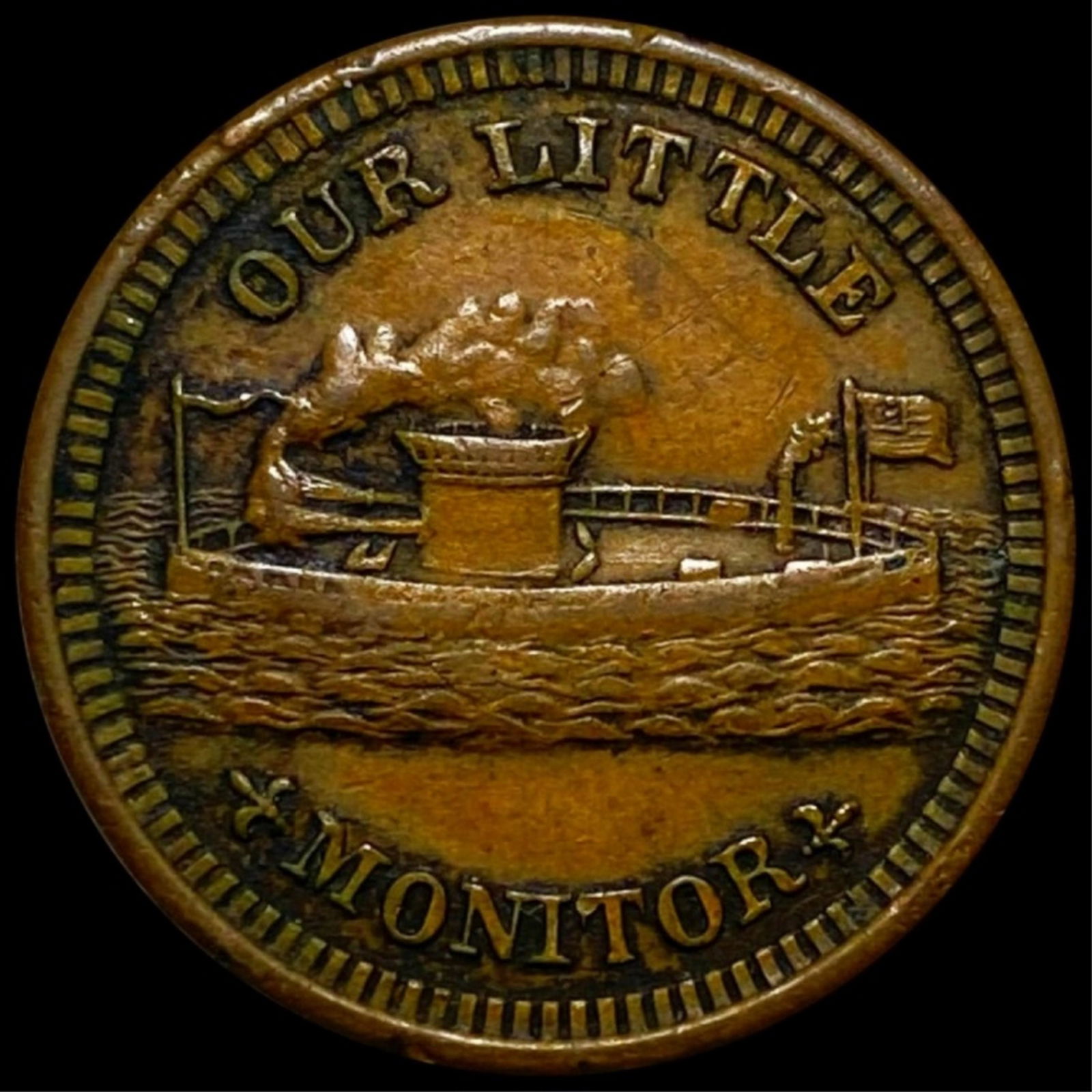 1863 Civil War Token CLOSELY UNCIRCULATED (1 of 2)