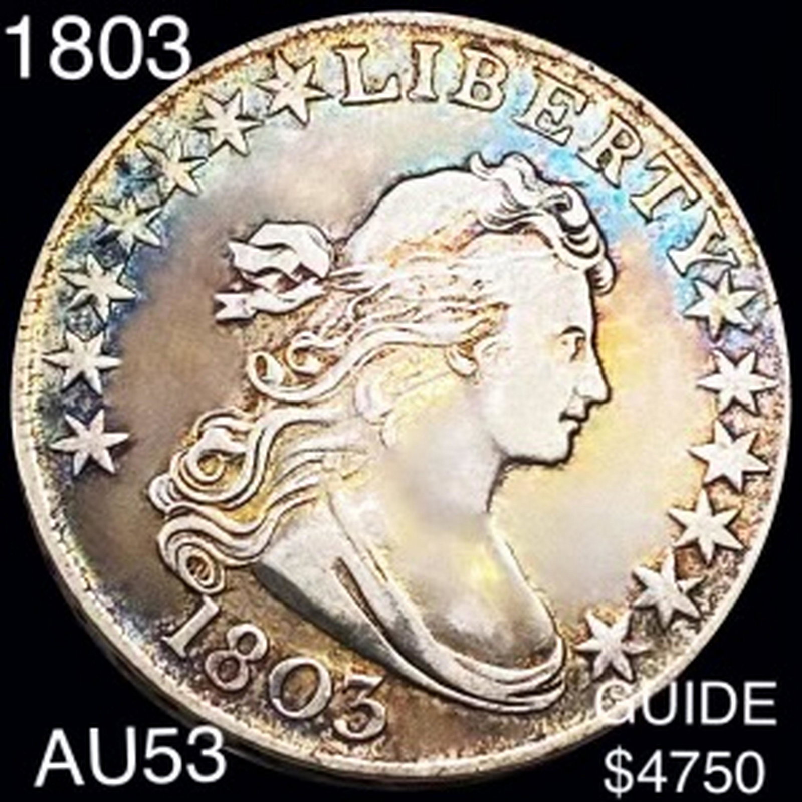 1803 Draped Bust Dollar CHOICE AU (1 of 2)