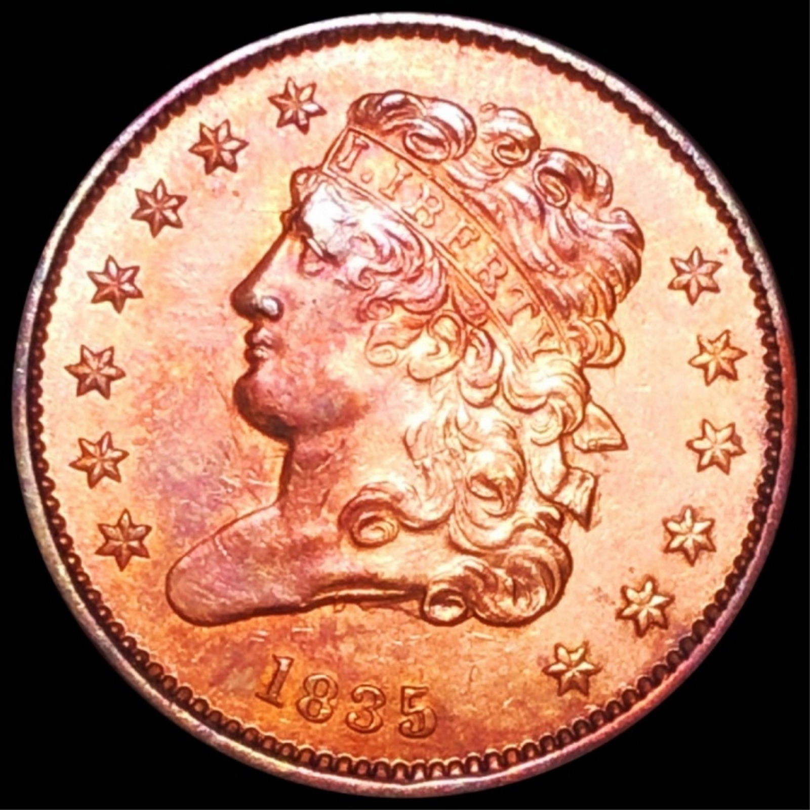 1835 Classic Head Half Cent UNCIRCULATED (1 of 2)