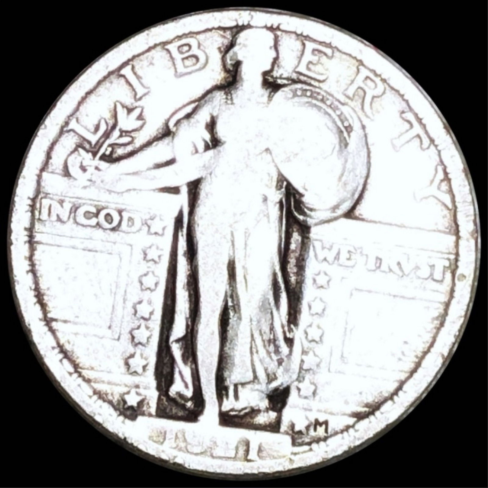 1921 Standing Liberty Quarter NICELY CIRCULATED (1 of 2)